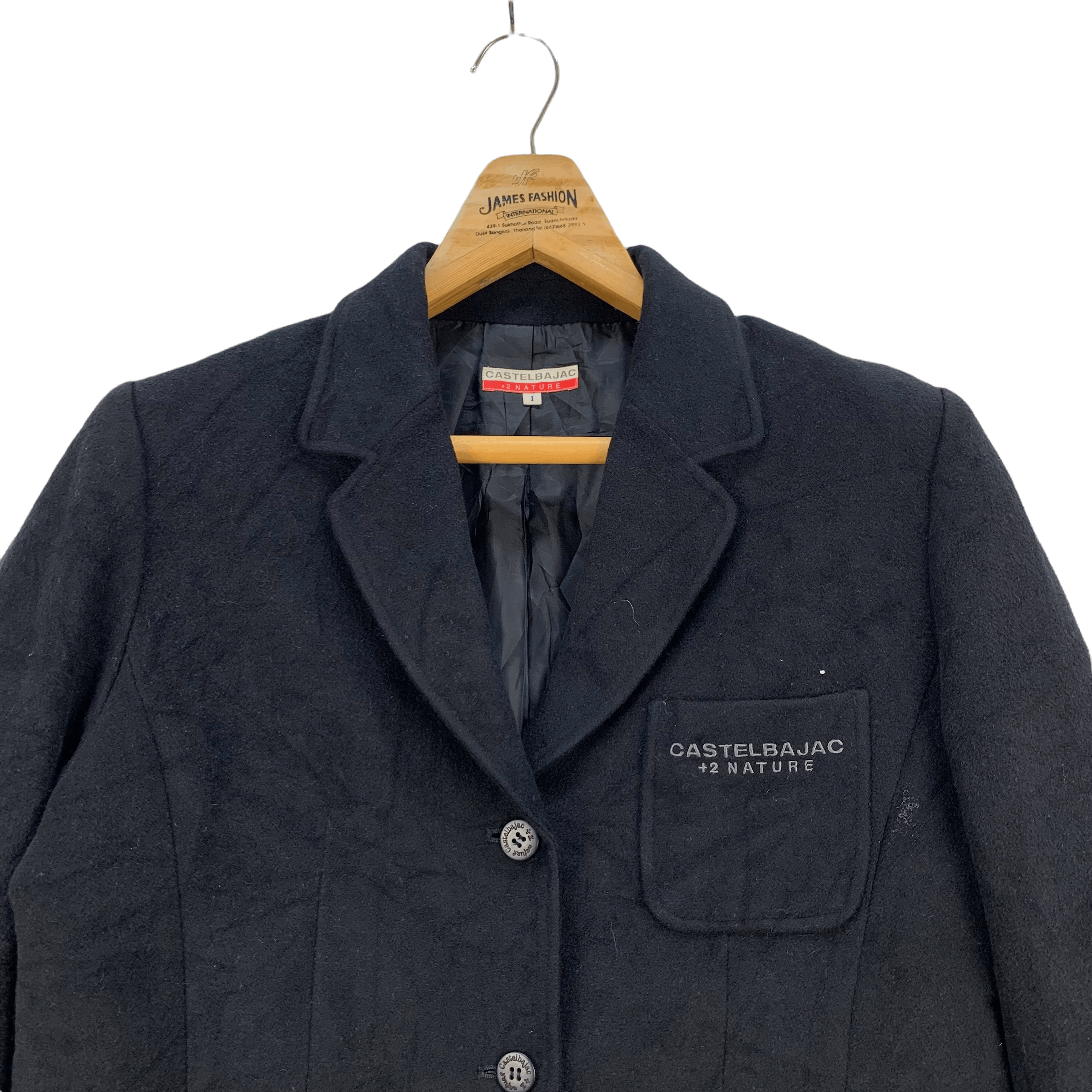 Japanese Brand Castelbajac +2 Nature Casual Jacket #3933-136 Size US S / EU 44-46 / 1 - 2 Thumbnail