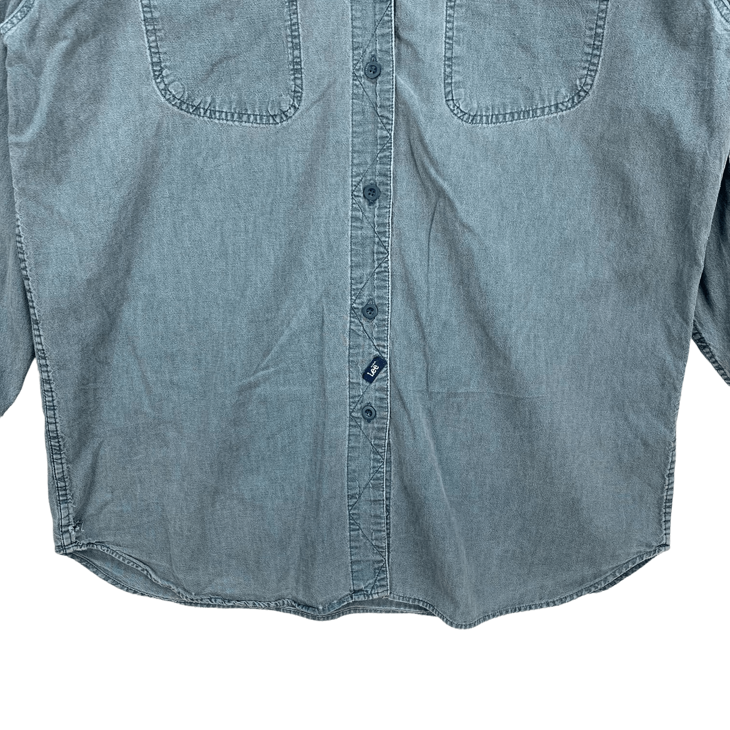 Lee Vintage Lee Chambray Shirts #3959-137 Size L / US 10 / IT 46 - 3 Thumbnail
