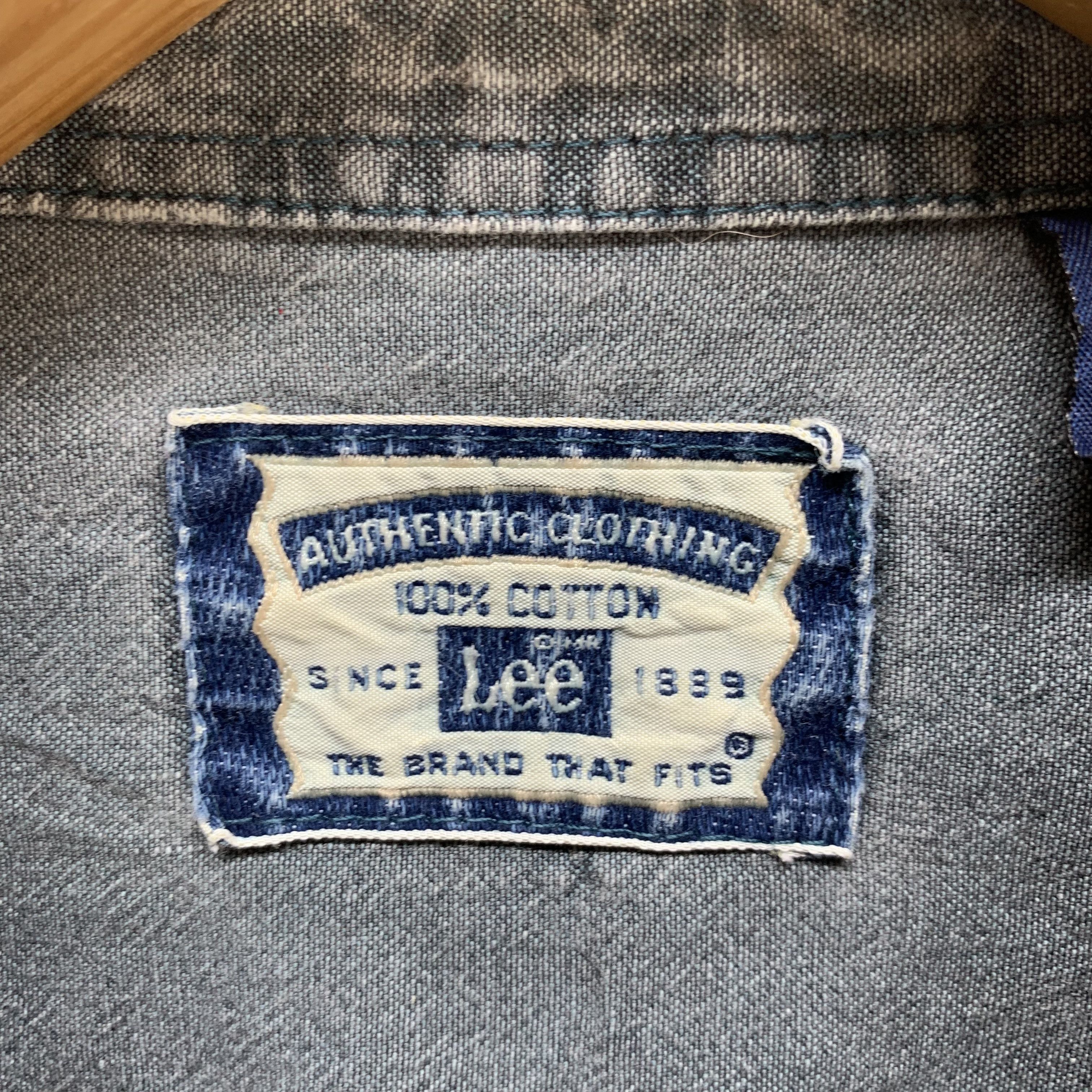 Lee Vintage Lee Chambray Shirts #3959-137 Size L / US 10 / IT 46 - 5 Thumbnail