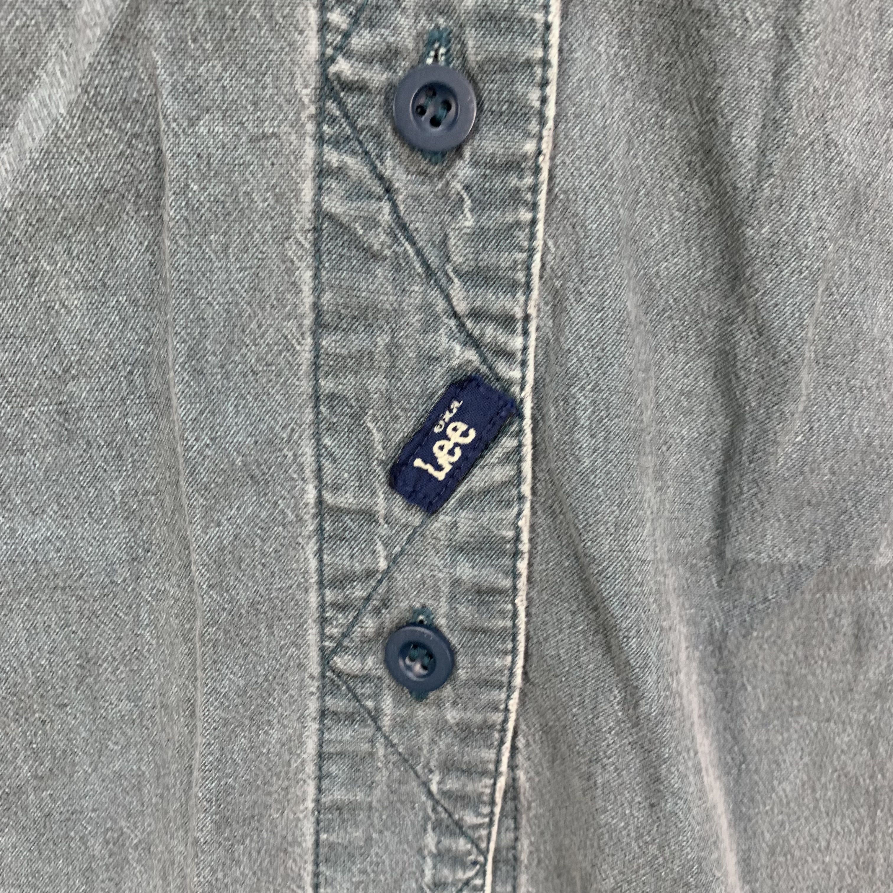 Lee Vintage Lee Chambray Shirts #3959-137 Size L / US 10 / IT 46 - 4 Thumbnail