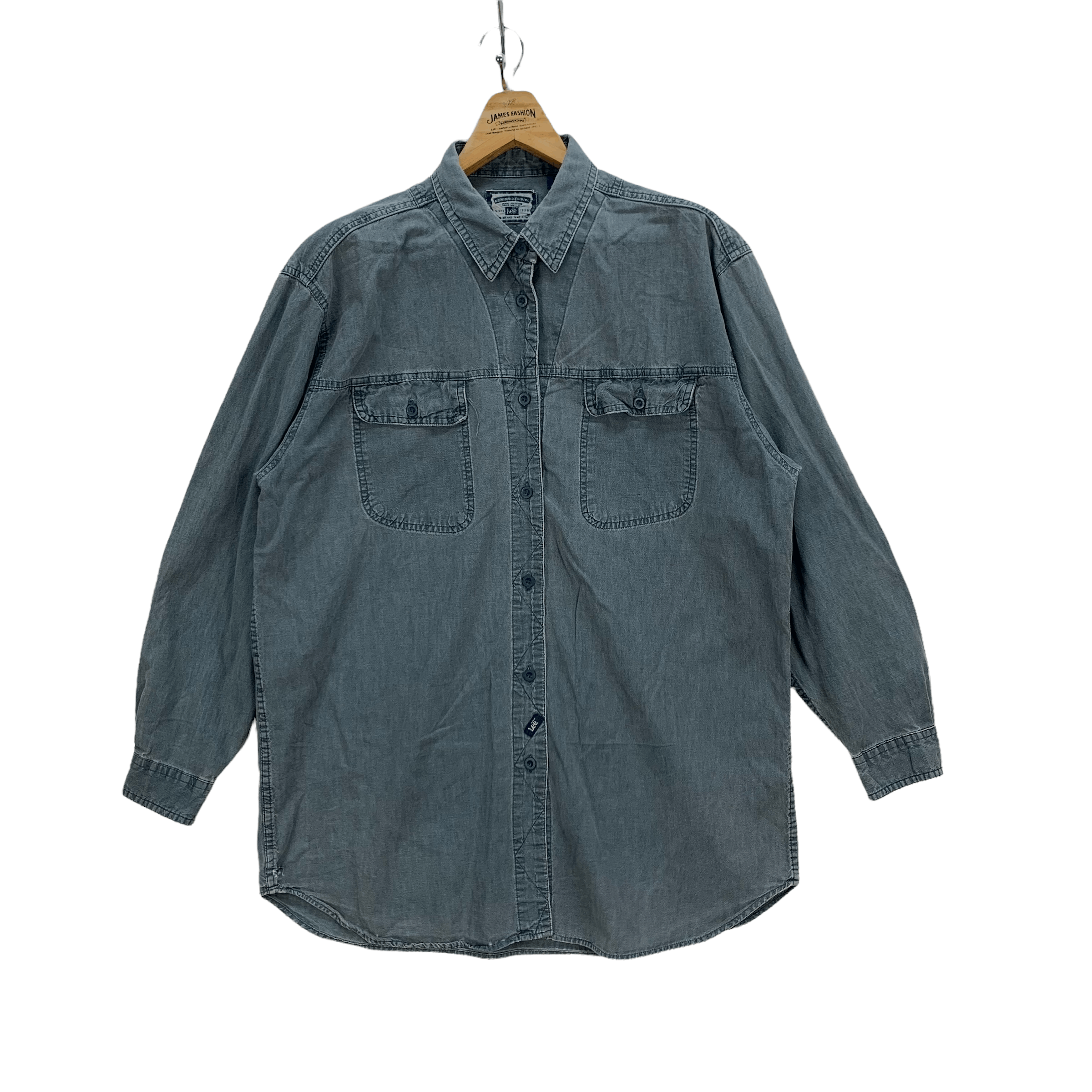 Lee Vintage Lee Chambray Shirts #3959-137 Size L / US 10 / IT 46 - 1 Thumbnail