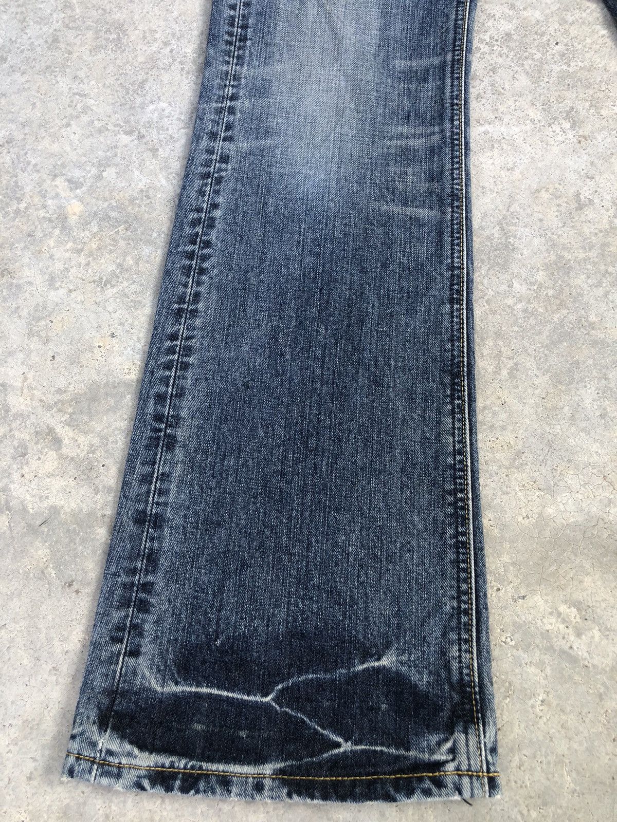 If Six Was Nine Japanese Lee Flared Jeans Distressed Jeans Size US 32 / EU 48 - 6 Thumbnail