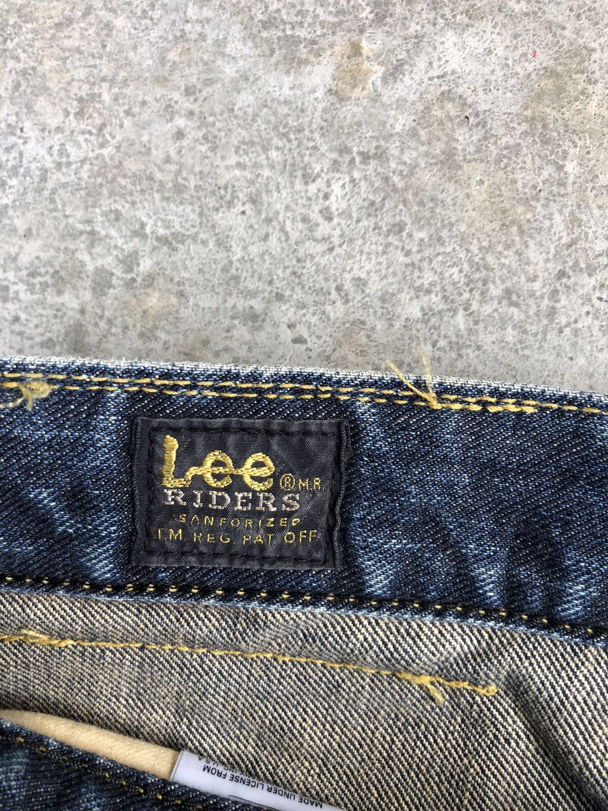 If Six Was Nine Japanese Lee Flared Jeans Distressed Jeans Size US 32 / EU 48 - 14 Thumbnail
