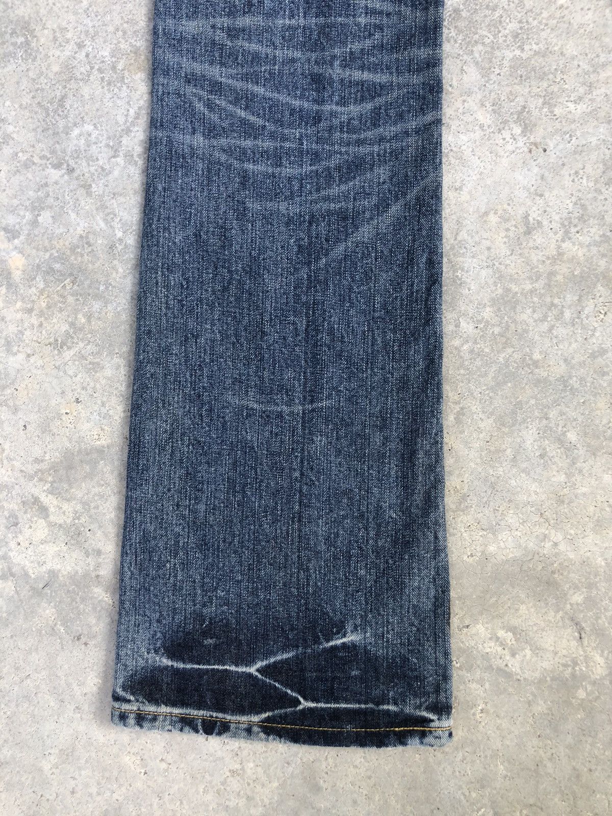 If Six Was Nine Japanese Lee Flared Jeans Distressed Jeans Size US 32 / EU 48 - 11 Thumbnail