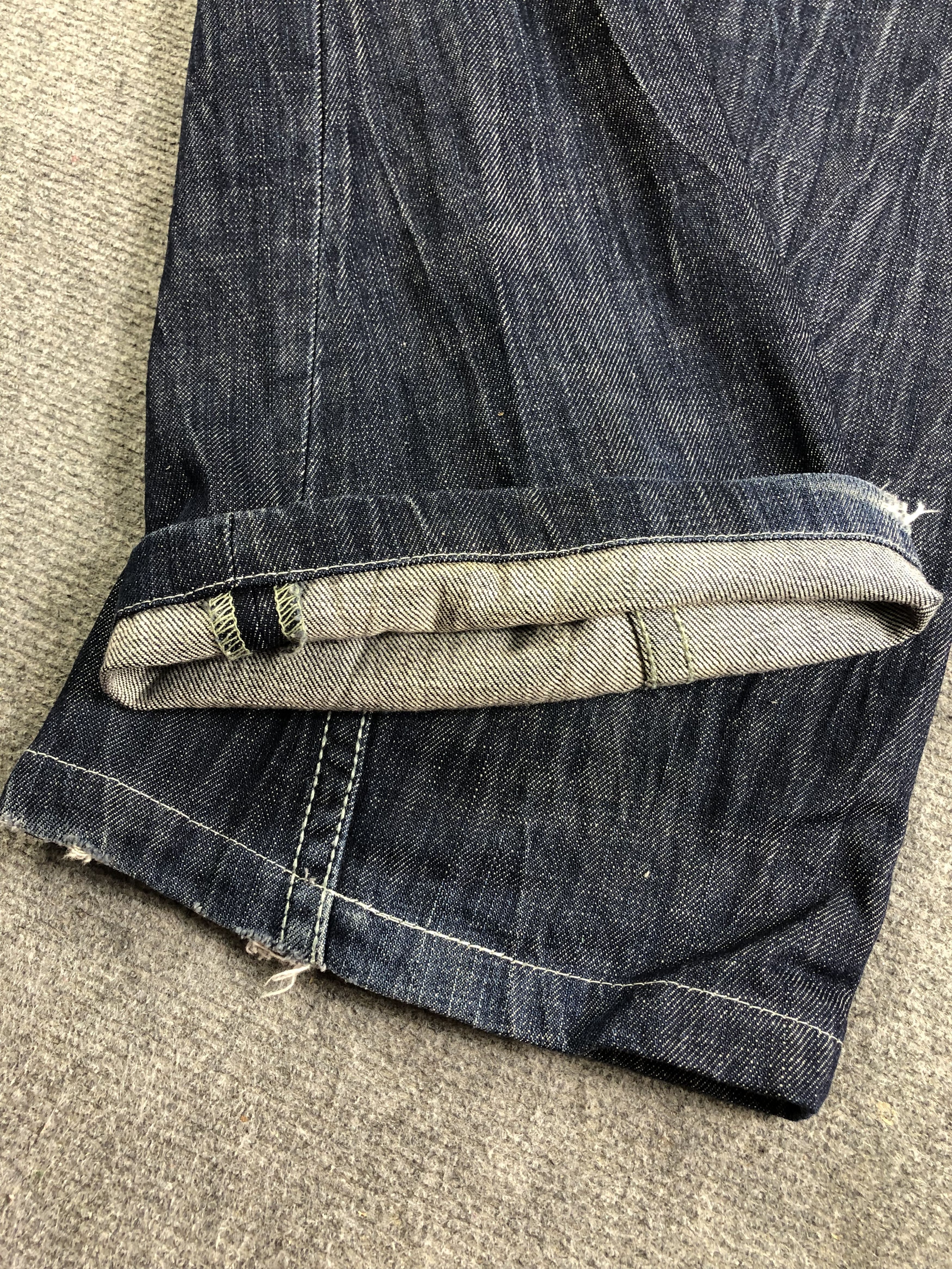 Japanese Brand Riobera Flare Jeans Size 30" / US 8 / IT 44 - 13 Thumbnail