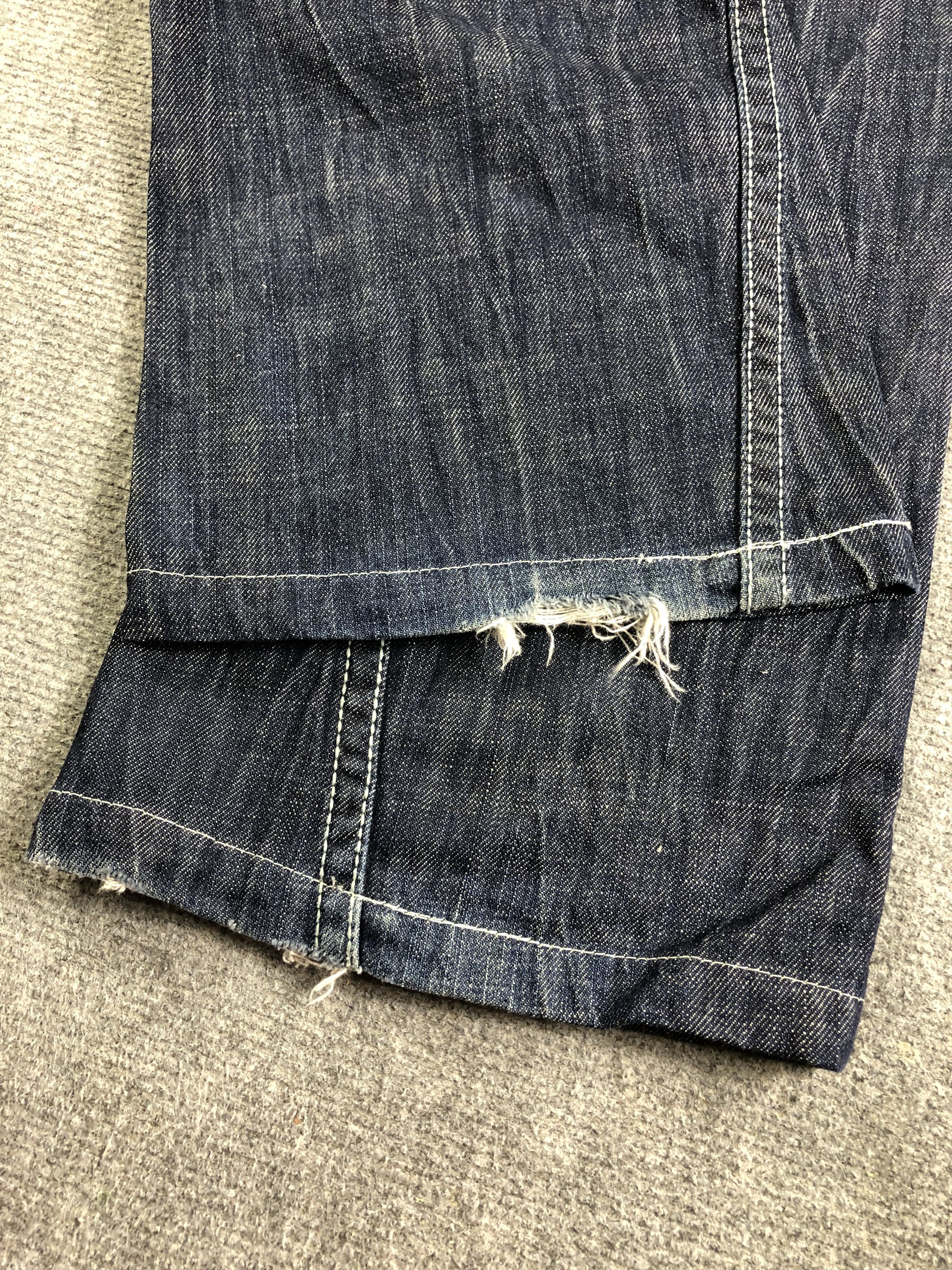 Japanese Brand Riobera Flare Jeans Size 30" / US 8 / IT 44 - 12 Thumbnail