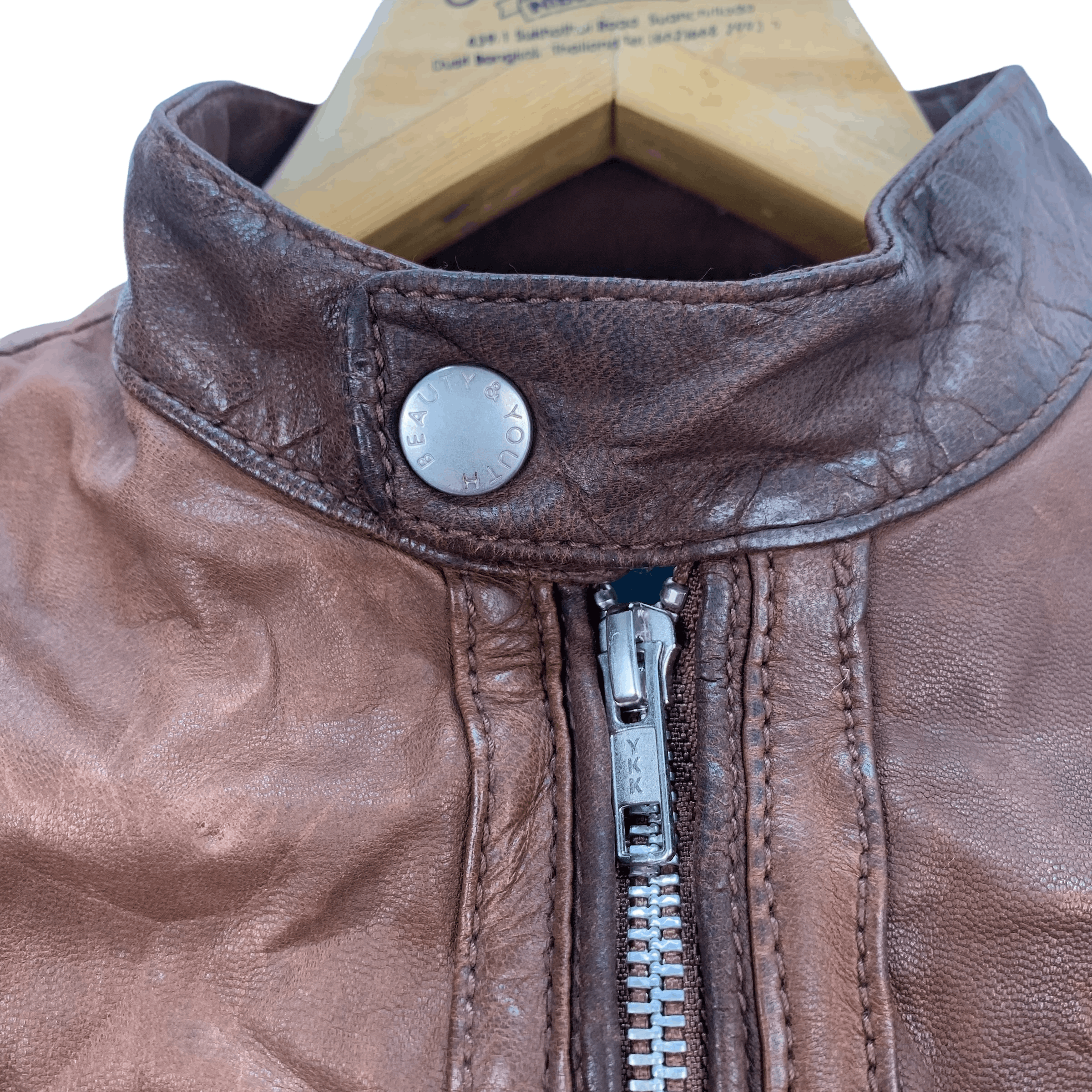 BEAUTY&YOUTH Beauty & Youth United Arrows Leather Jacket #3971-137 Size S / US 4 / IT 40 - 3 Thumbnail