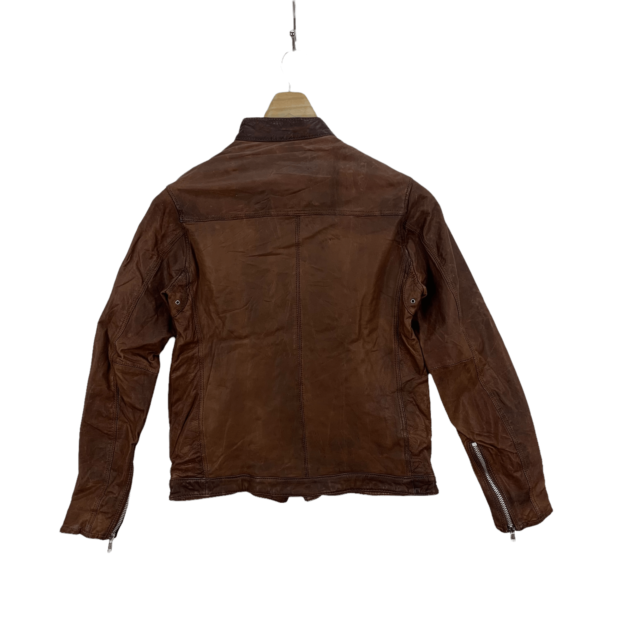 BEAUTY&YOUTH Beauty & Youth United Arrows Leather Jacket #3971-137 Size S / US 4 / IT 40 - 7 Thumbnail