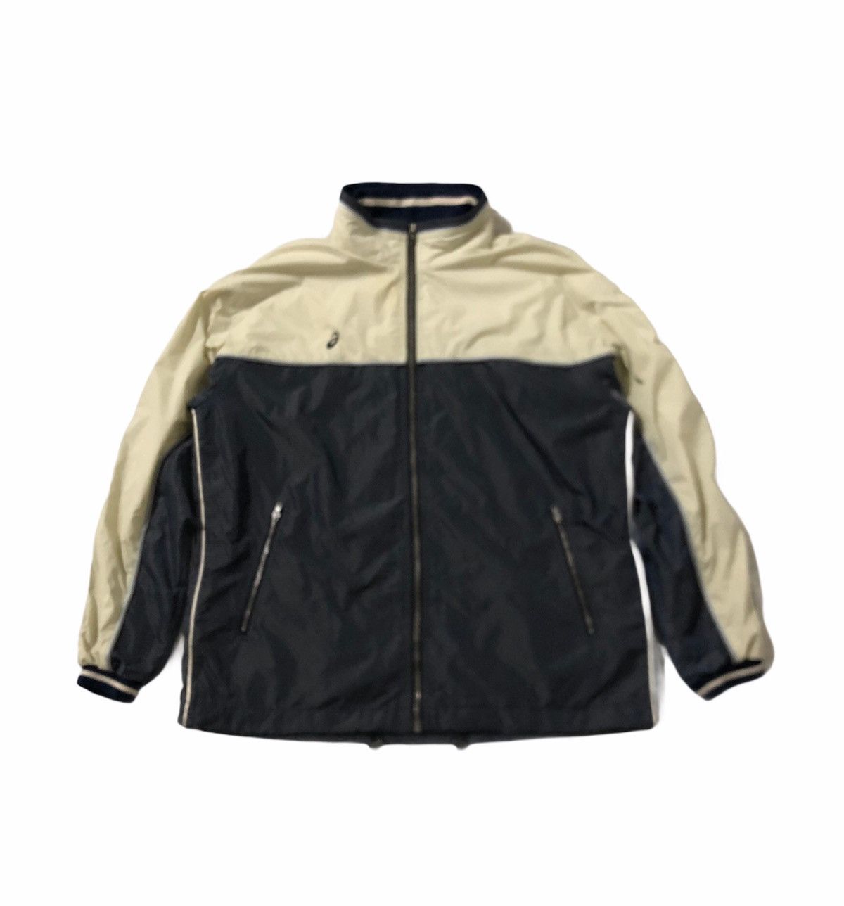 Asics × Vintage 🔥Asics Windbreaker Sport Jacket With Hooded Size US L / EU 52-54 / 3 - 1 Thumbnail