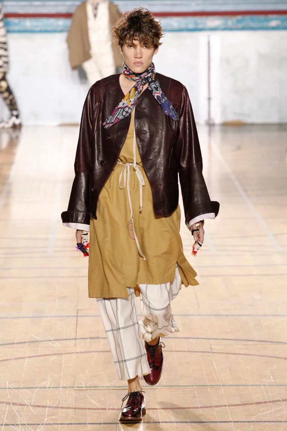 Vivienne Westwood VIVIENNE WESTWOOD POURPOINT SCARRED LEATHER JACKET Size US M / EU 48-50 / 2 - 10 Thumbnail