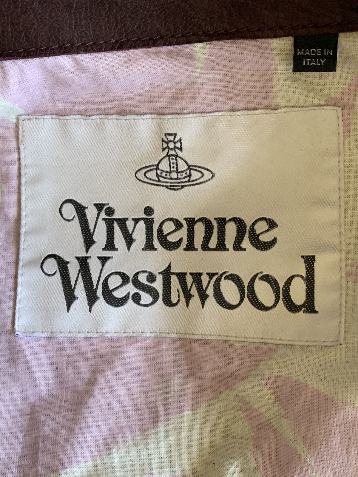 Vivienne Westwood VIVIENNE WESTWOOD POURPOINT SCARRED LEATHER JACKET Size US M / EU 48-50 / 2 - 4 Thumbnail