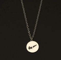 925 Sterling Silver Nike Necklace - BIDSTITCH