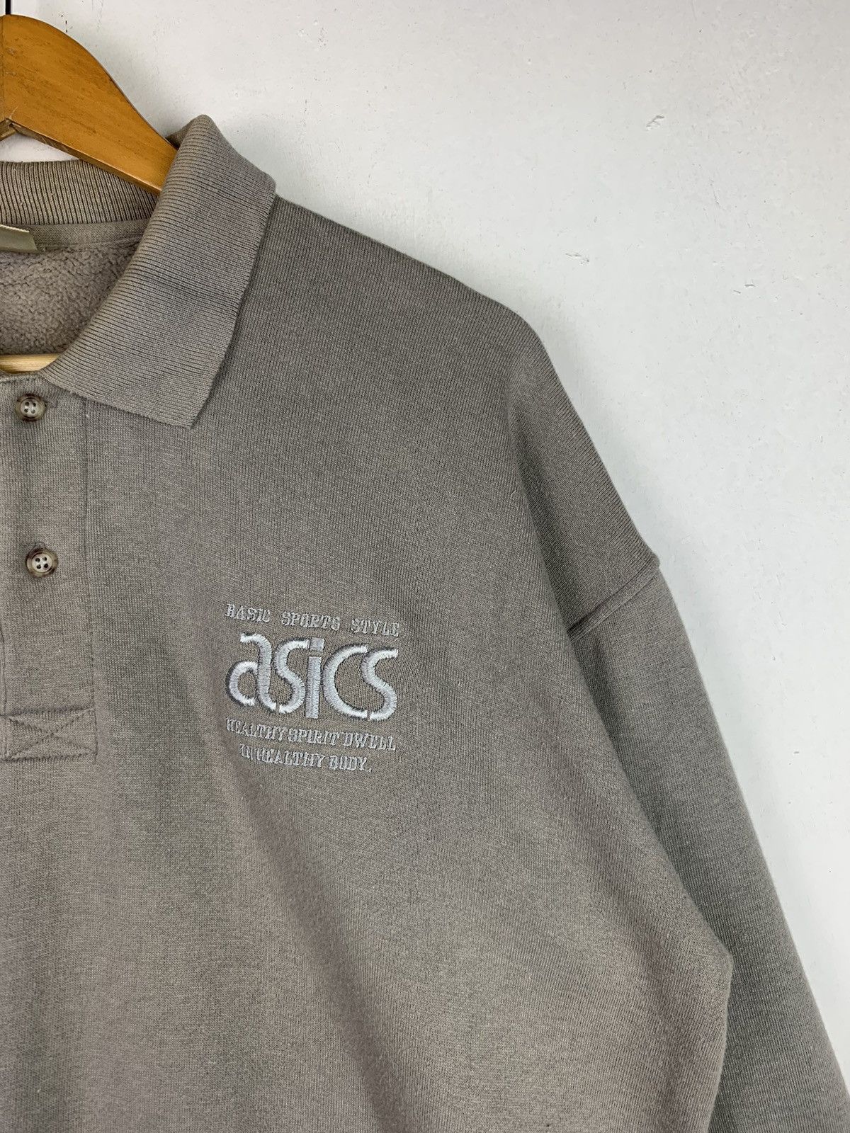 Asics × Japanese Brand × Vintage Vintage Asics Long sleeve Size US L / EU 52-54 / 3 - 5 Thumbnail