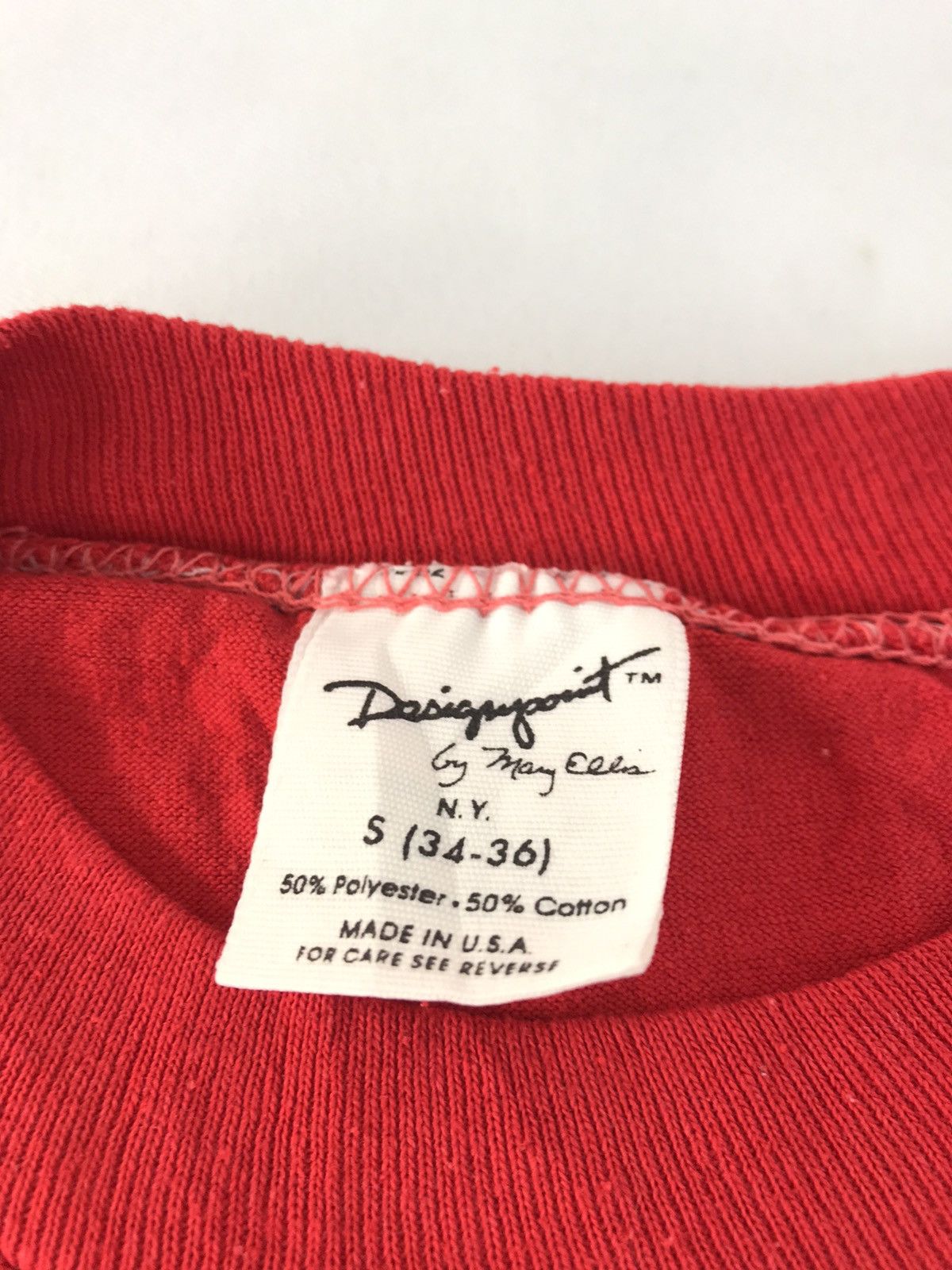 Vintage Designsgoorit By Mary Ellis Abstract Art Winter Penguin Tee Size S / US 4 / IT 40 - 4 Thumbnail