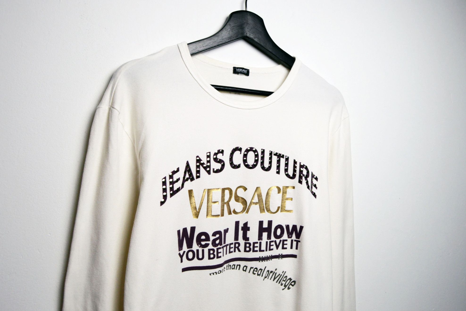Versace versace y2k long sleeve rare vintage Size US M / EU 48-50 / 2 - 2 Thumbnail