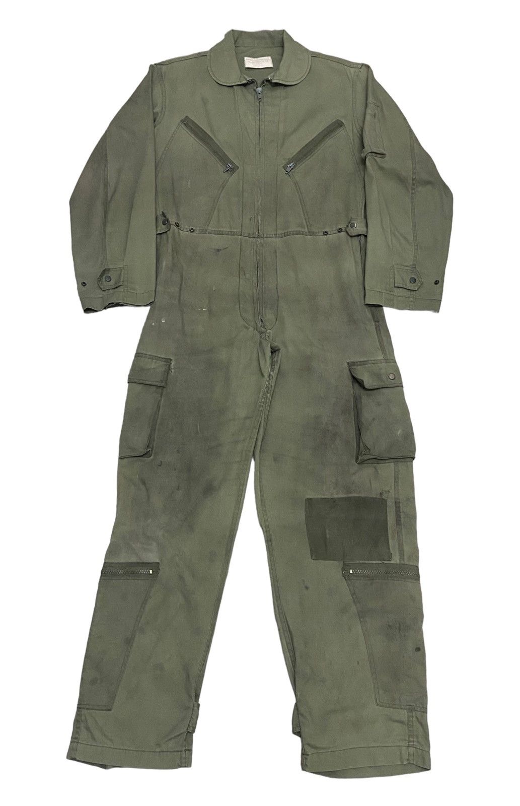 Other 1977 Houston Vintage Army Wear Flying Coveralls Uniform Size US 36 / EU 52 - 1 Thumbnail