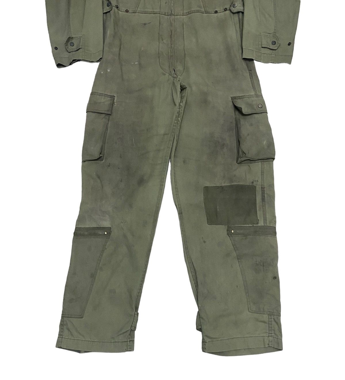 Other 1977 Houston Vintage Army Wear Flying Coveralls Uniform Size US 36 / EU 52 - 4 Thumbnail
