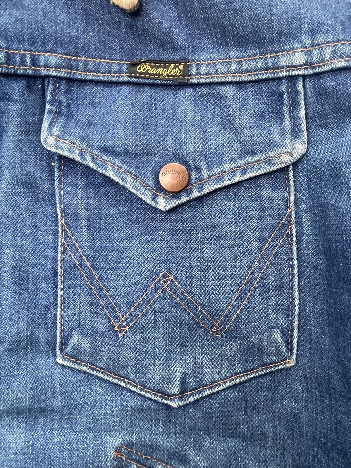 Vintage Vintage 70’s Wrangler No Fault Denims Jacket Size US M / EU 48-50 / 2 - 16 Thumbnail