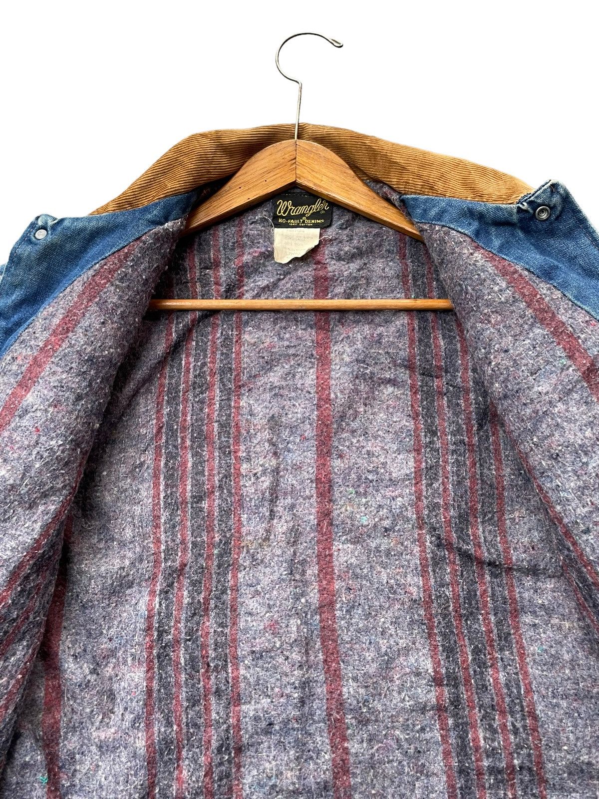 Vintage Vintage 70’s Wrangler No Fault Denims Jacket Size US M / EU 48-50 / 2 - 6 Thumbnail