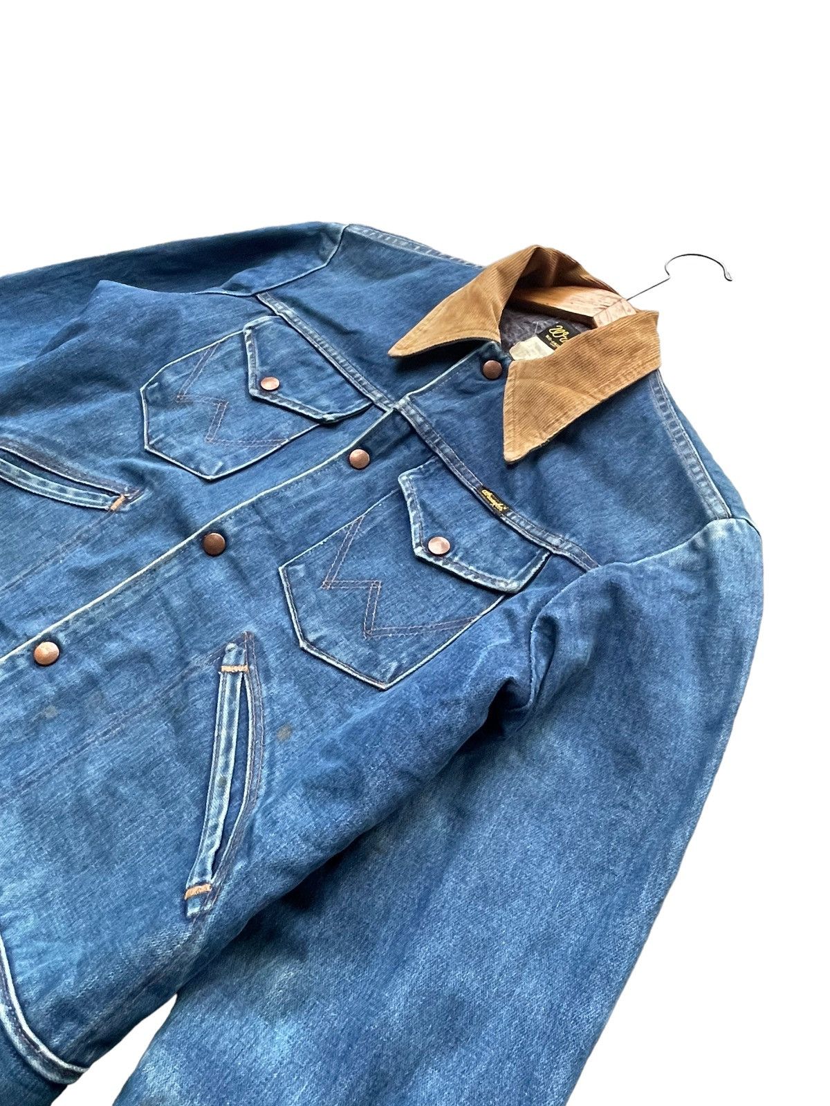 Vintage Vintage 70’s Wrangler No Fault Denims Jacket Size US M / EU 48-50 / 2 - 2 Thumbnail