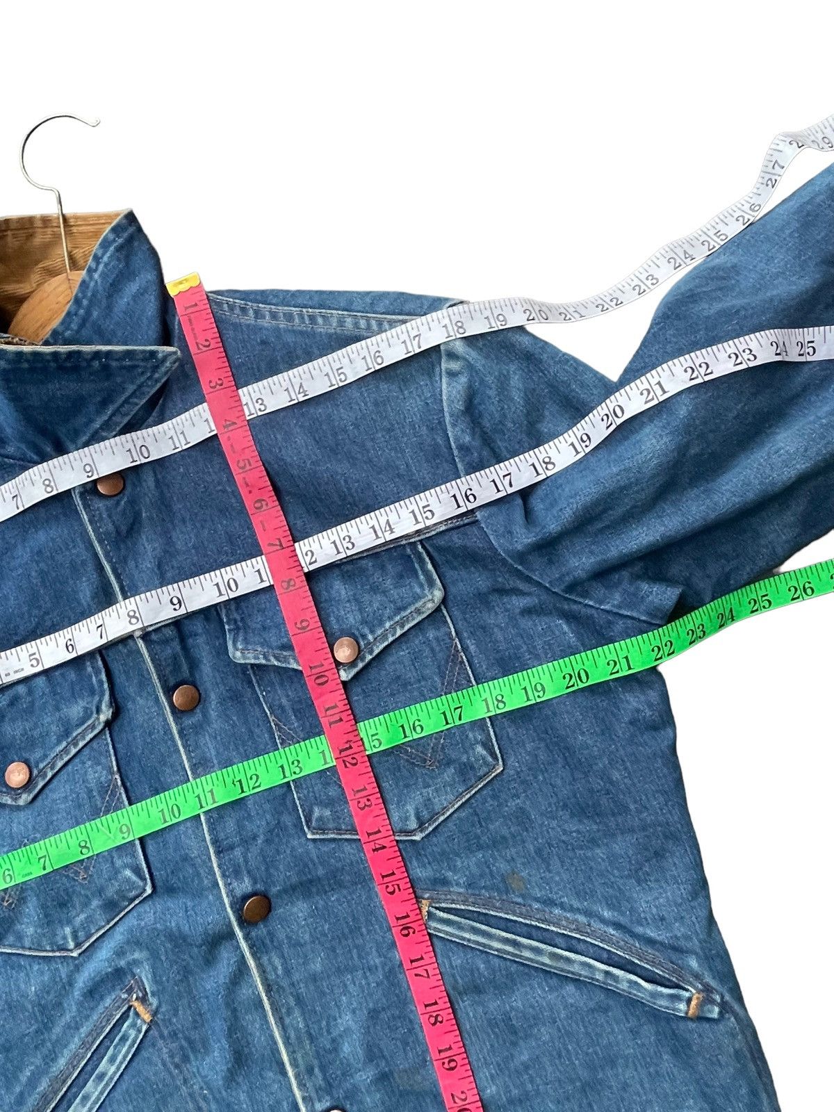 Vintage Vintage 70’s Wrangler No Fault Denims Jacket Size US M / EU 48-50 / 2 - 18 Thumbnail