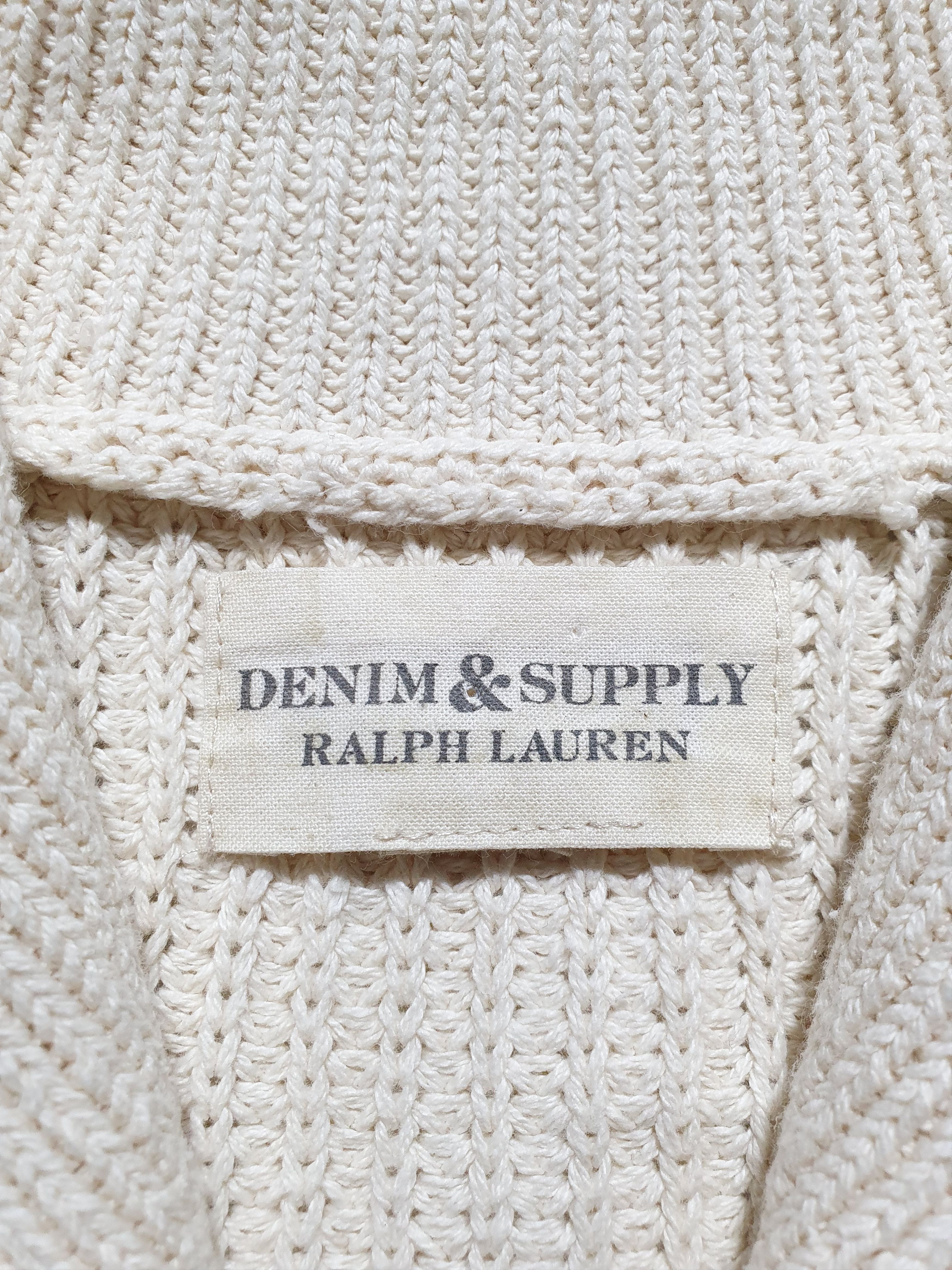 Denim & Supply Ralph Lauren × Polo Ralph Lauren Ralph Lauren Denim Supply Knitted Cardigan Jacket Size US M / EU 48-50 / 2 - 9 Thumbnail