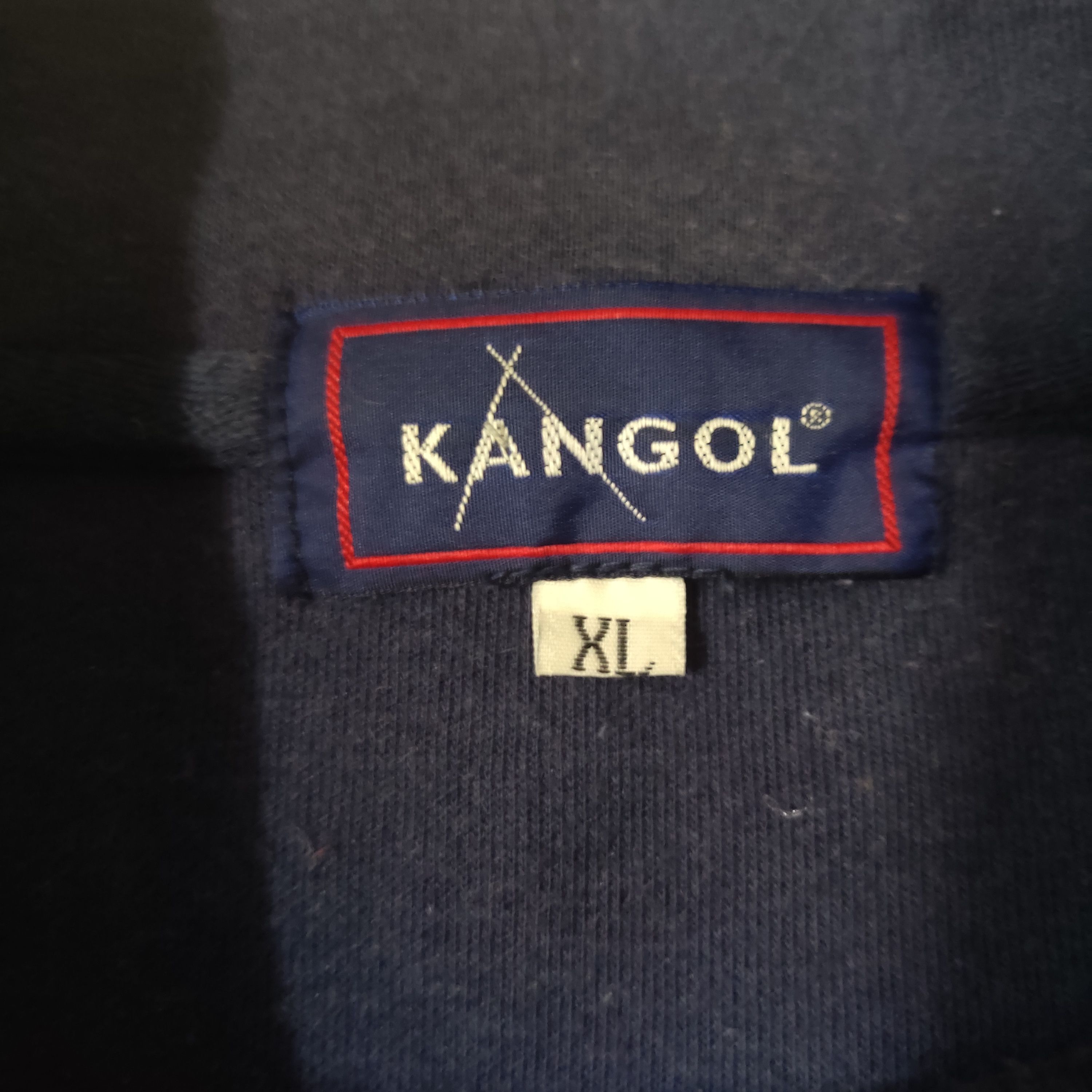 Kangol Vintage Kangol Sweatshirt Quater Zip Size US XL / EU 56 / 4 - 4 Thumbnail