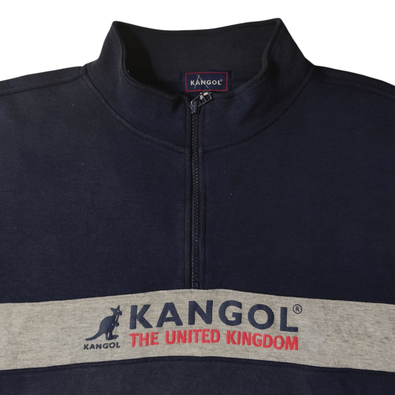Kangol Vintage Kangol Sweatshirt Quater Zip Size US XL / EU 56 / 4 - 2 Thumbnail