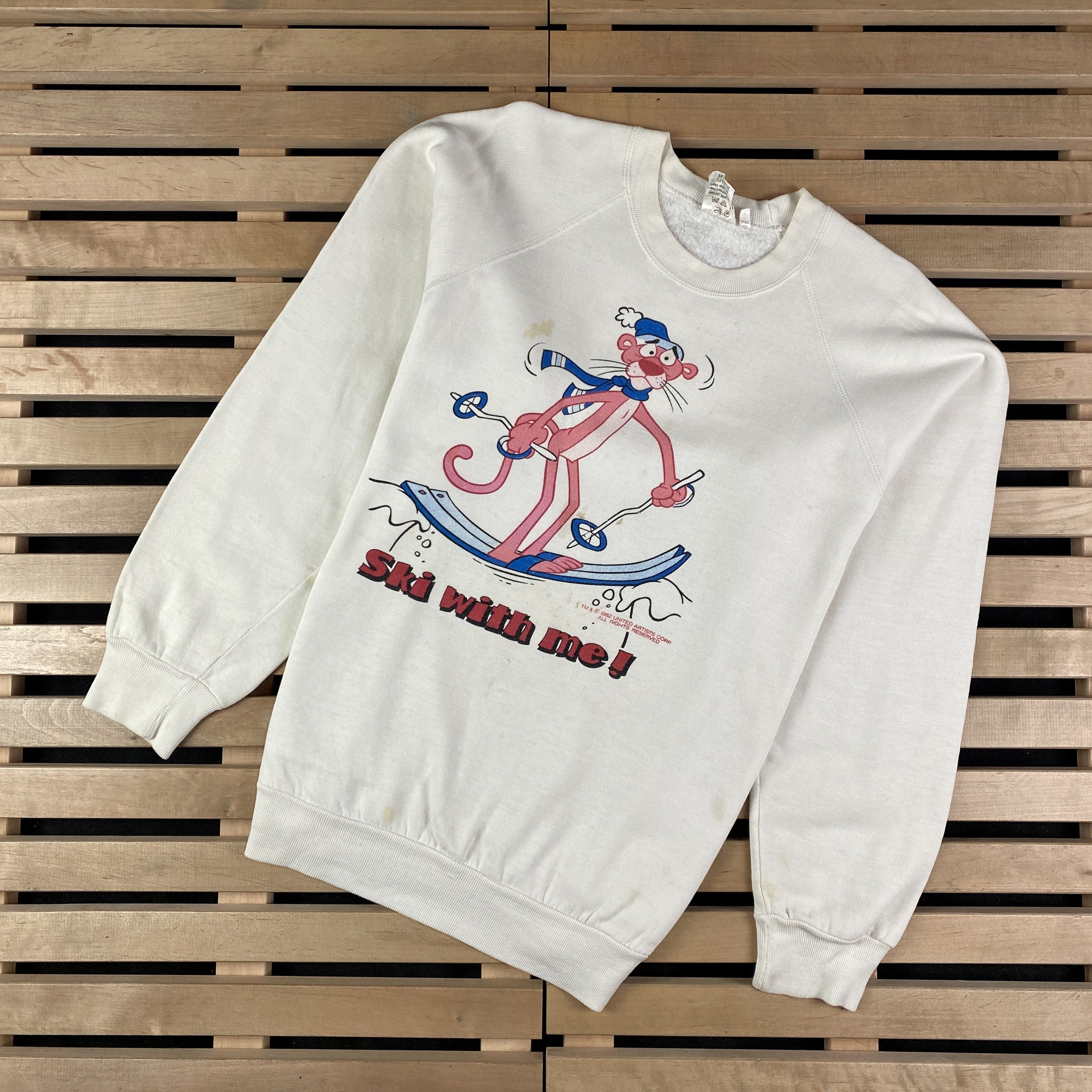 Vintage Mens Sweatshirt Switcher Ski With Me 1982 Size L Size US L / EU 52-54 / 3 - 1 Thumbnail