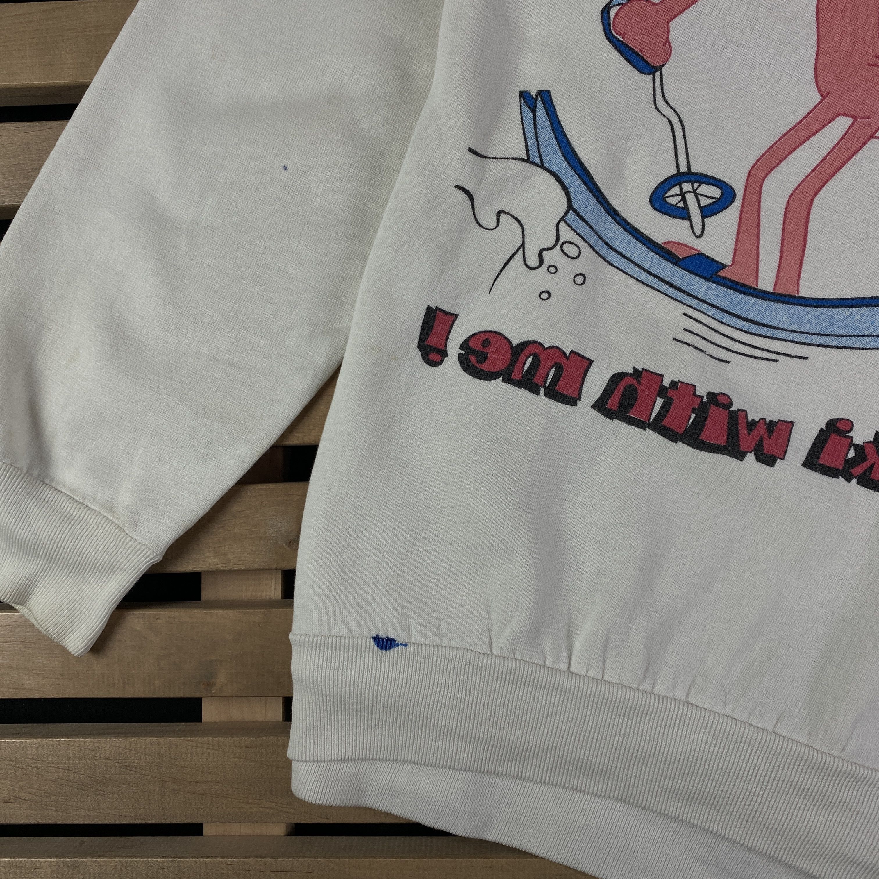 Vintage Mens Sweatshirt Switcher Ski With Me 1982 Size L Size US L / EU 52-54 / 3 - 15 Thumbnail