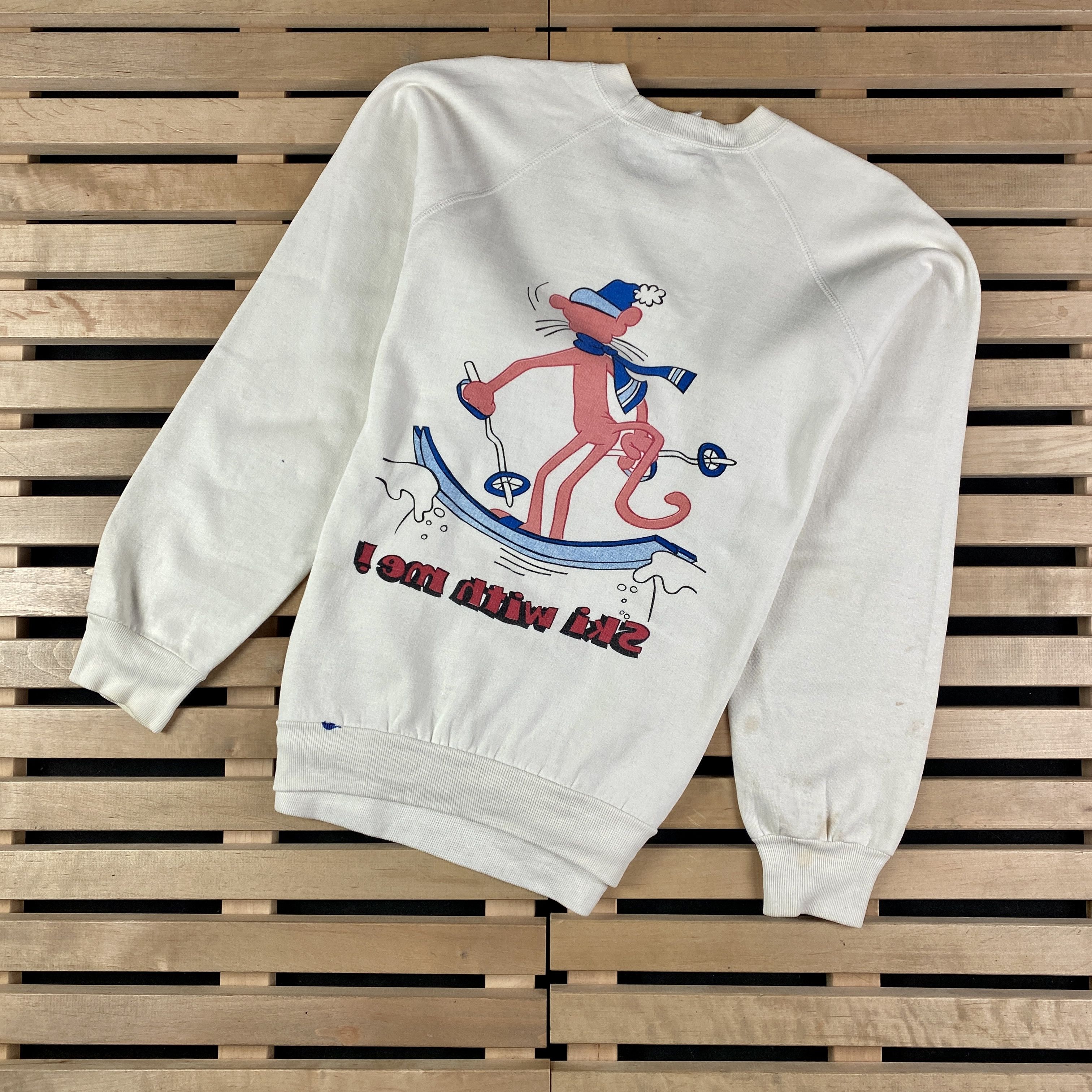Vintage Mens Sweatshirt Switcher Ski With Me 1982 Size L Size US L / EU 52-54 / 3 - 14 Thumbnail