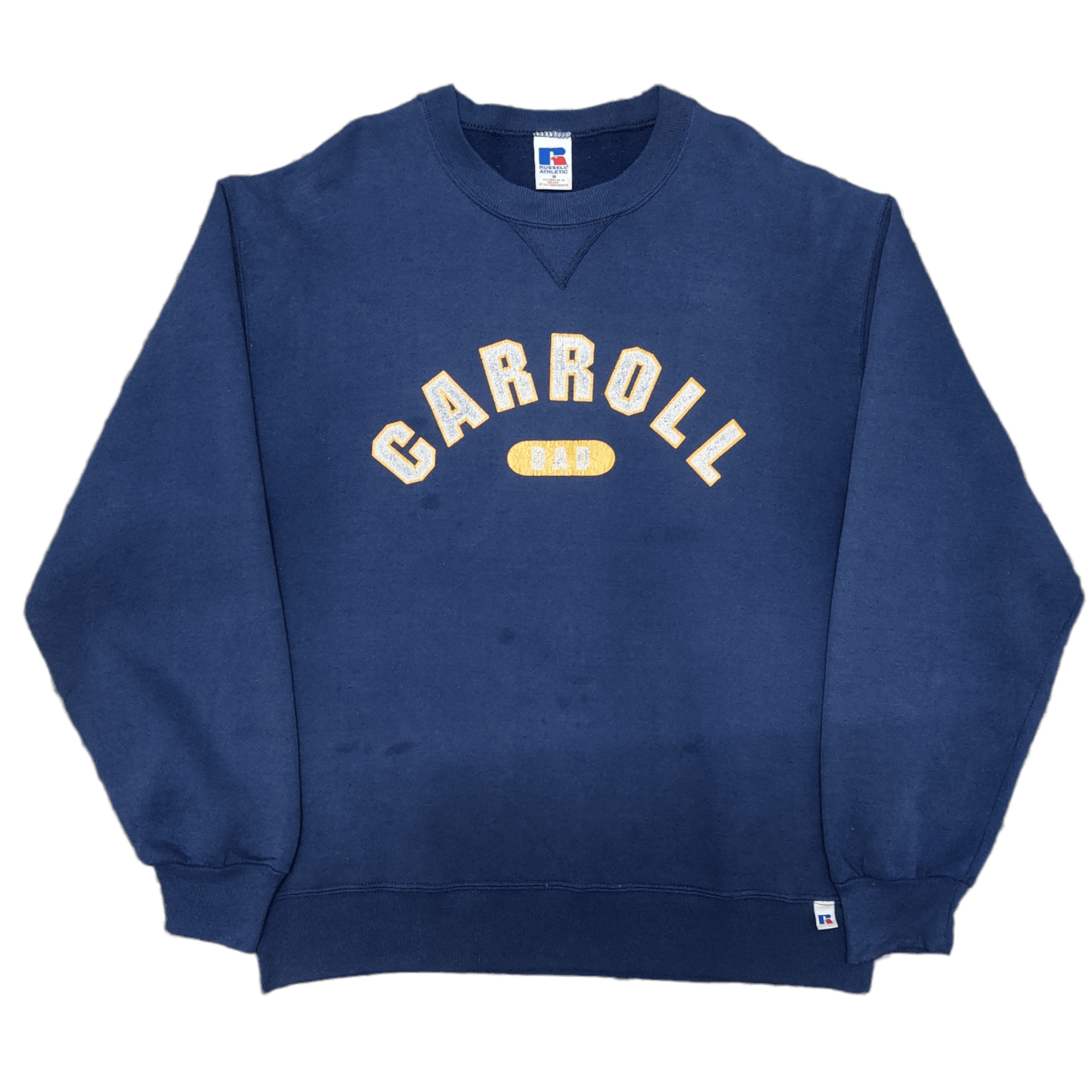 Russell Athletic Vintage 90's Russell Athletic Carroll Crewneck Sweatshirt Size US M / EU 48-50 / 2 - 1 Thumbnail