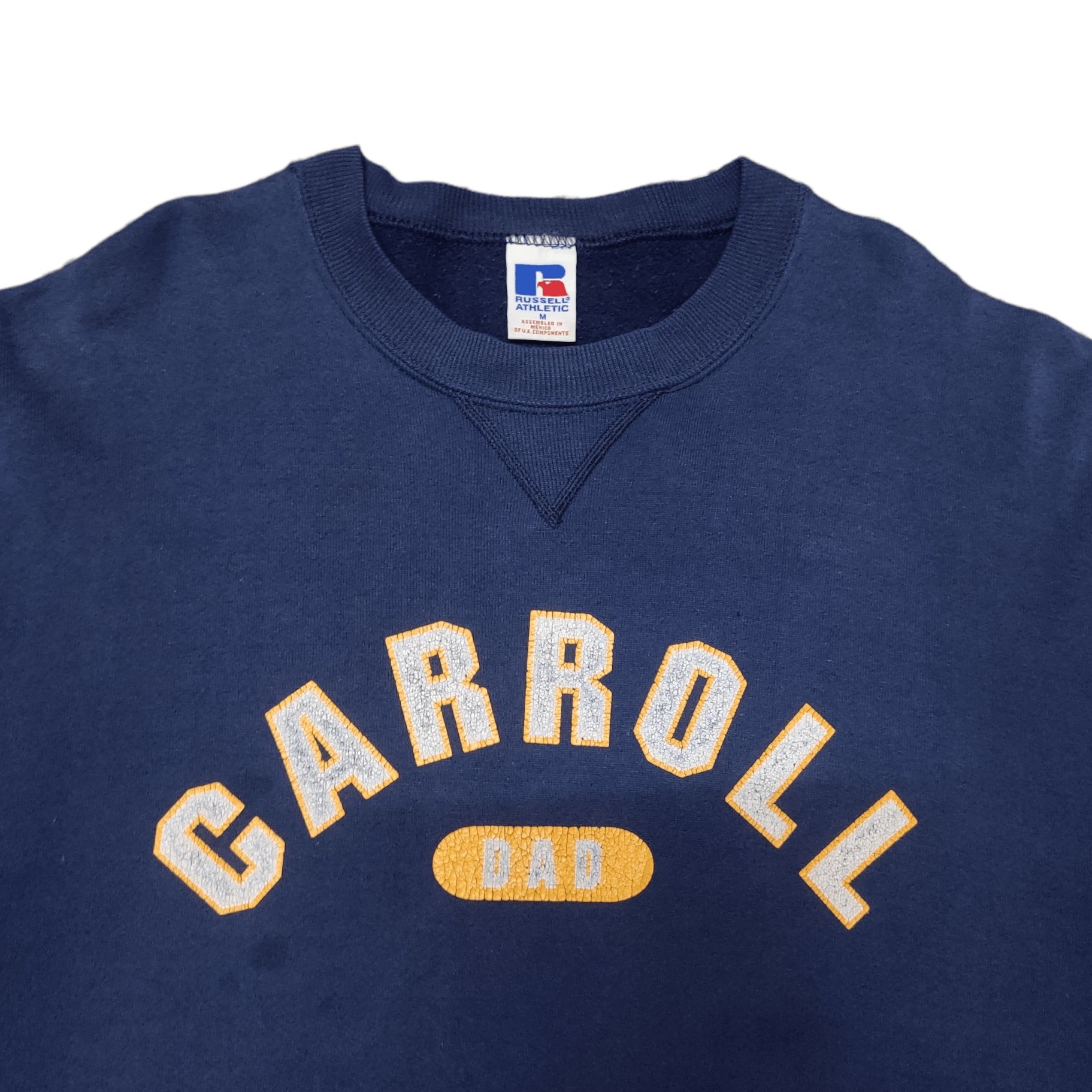 Russell Athletic Vintage 90's Russell Athletic Carroll Crewneck Sweatshirt Size US M / EU 48-50 / 2 - 2 Thumbnail