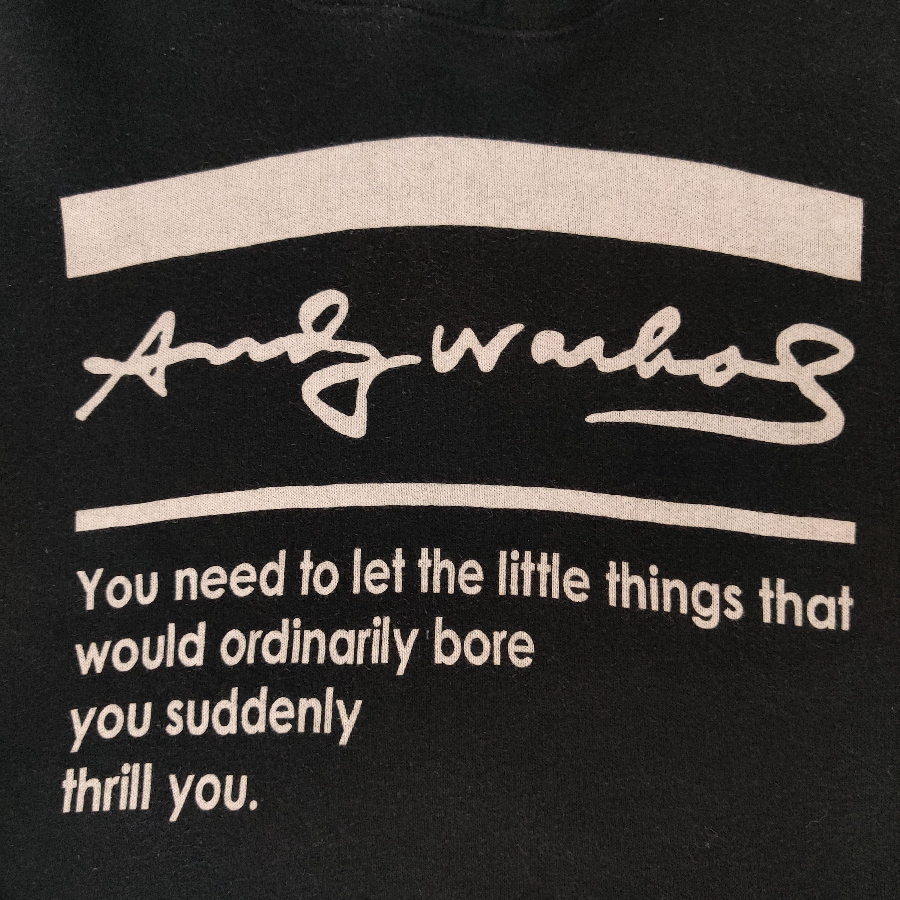 Andy Warhol × Uniqlo Andy Warhol x Uniqlo Hoodie Sweatshirt Size US M / EU 48-50 / 2 - 2 Thumbnail