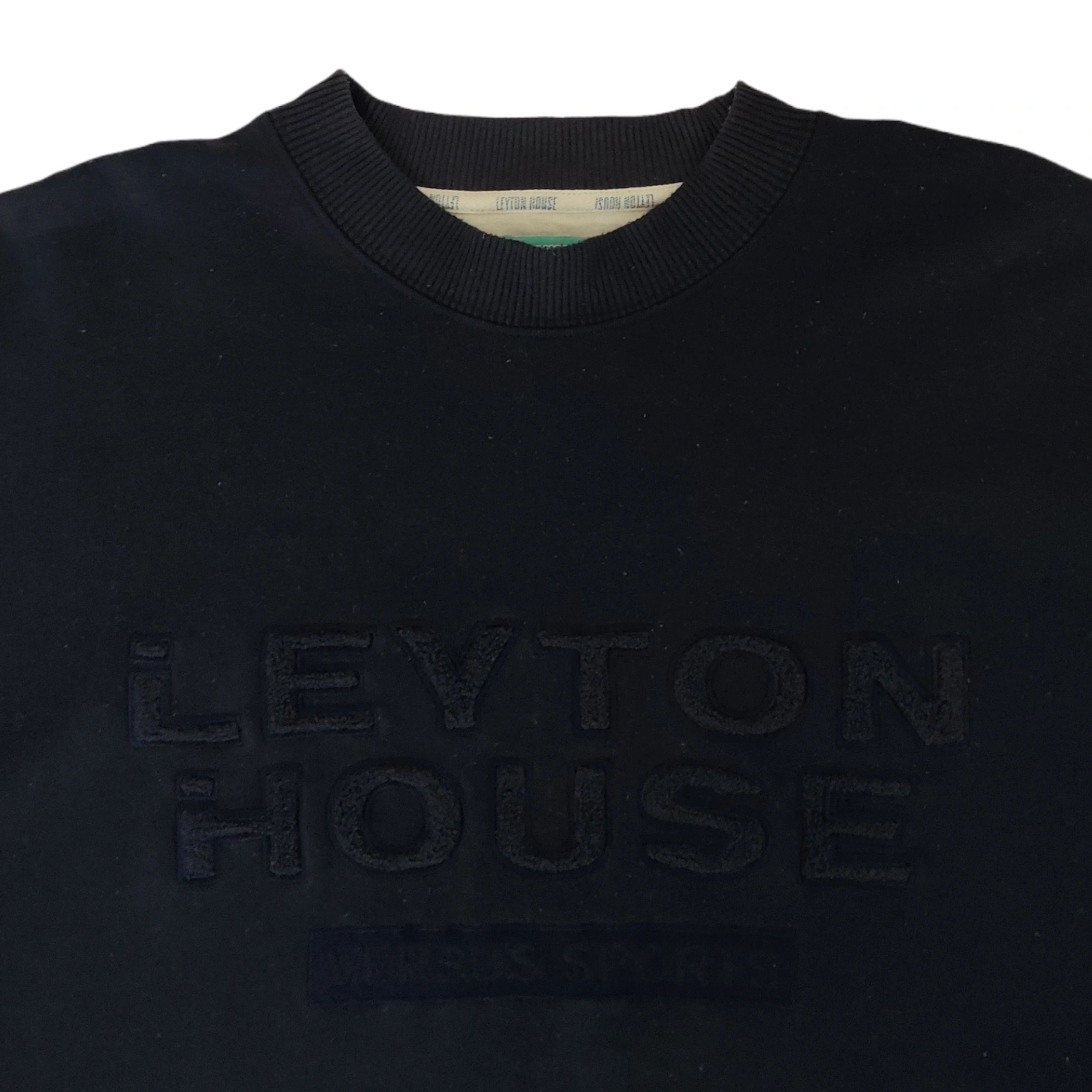 Japanese Brand Vintage Leyton House Racing Sweatshirt Big Logo Spellout Size US M / EU 48-50 / 2 - 2 Thumbnail