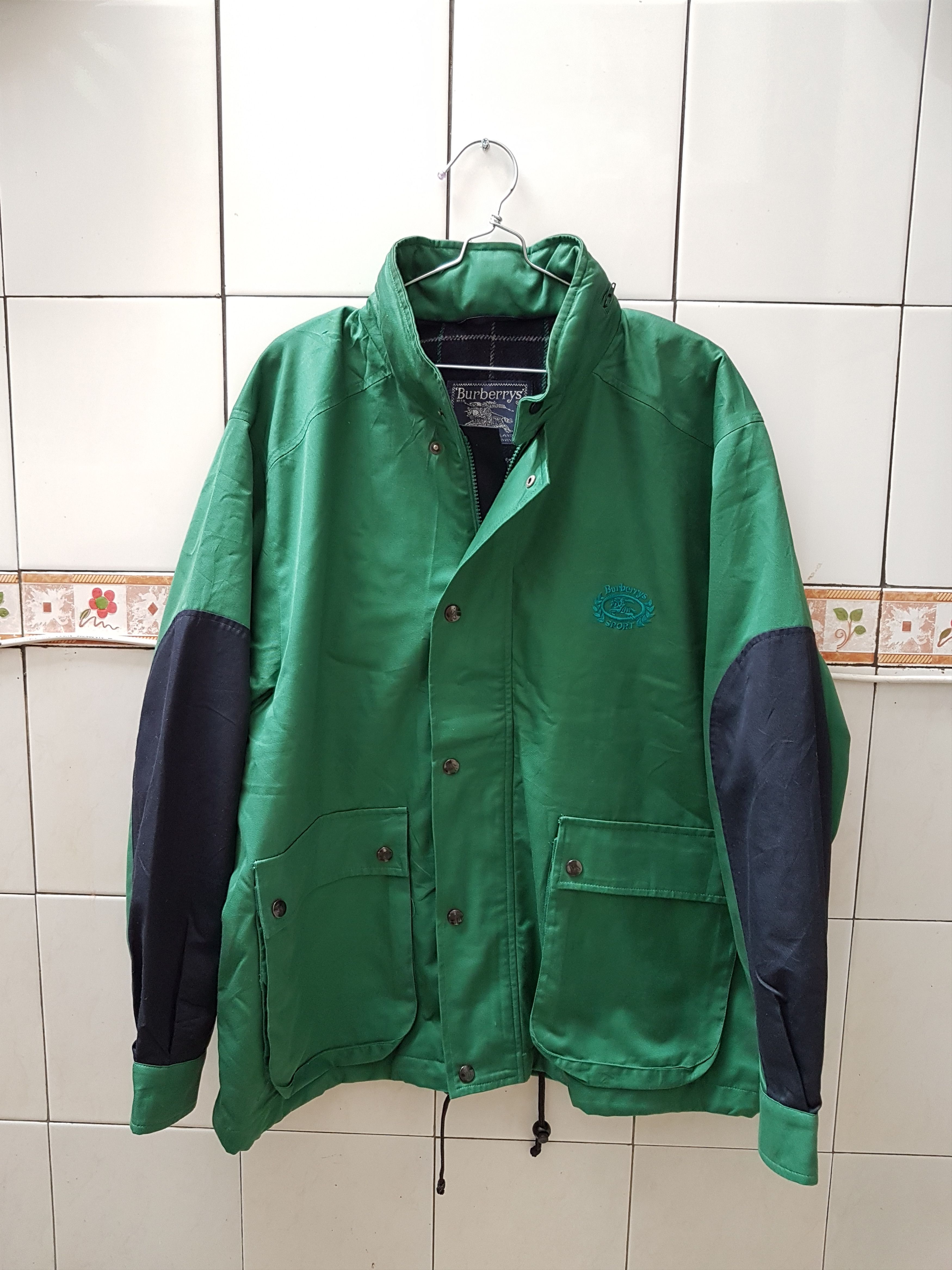 Burberrys SPORT 90s 英国製 ジャケット XL 美品 90's Burberry Sports Jacket