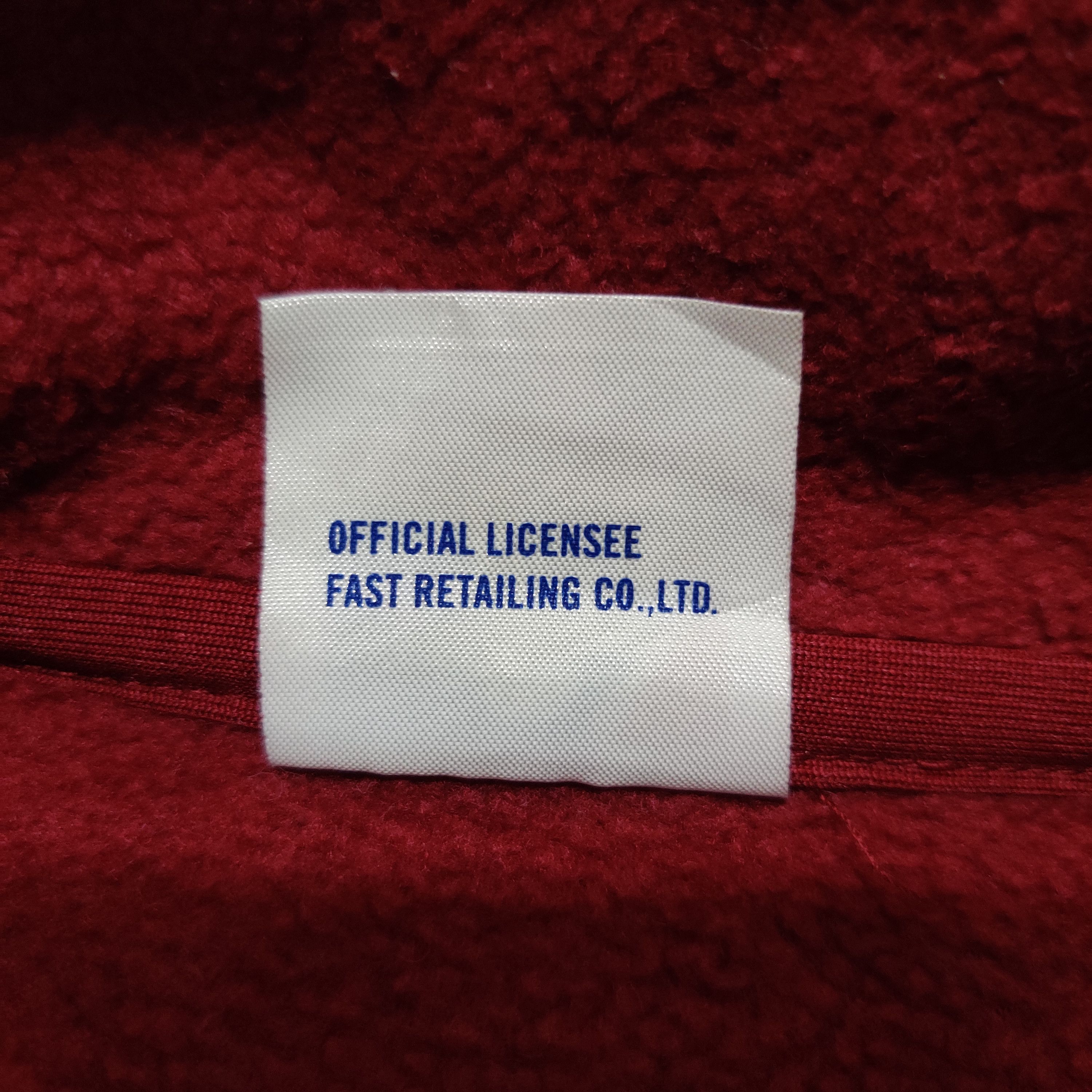 MLB Uniqlo x MLB Boston Redsox Embroidery Fleece Jacket Size US L / EU 52-54 / 3 - 8 Thumbnail