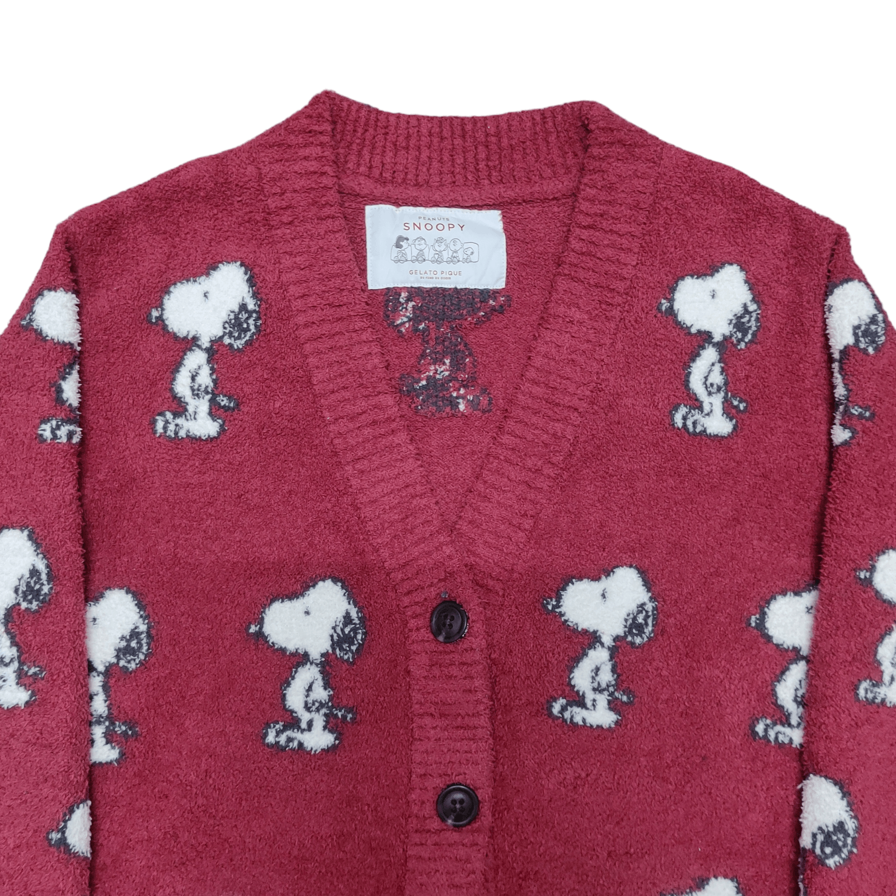 Peanuts Peanuts Snoopy x Gelato Pique Cardigan Sweater Size US M / EU 48-50 / 2 - 2 Thumbnail