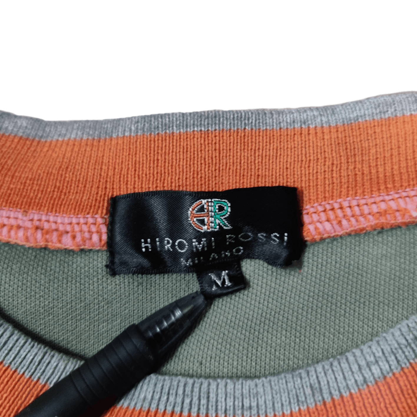 Japanese Brand Vintage Hiromi Rossi Milano Sweatshirt Embroidered Crewneck Size US M / EU 48-50 / 2 - 3 Thumbnail
