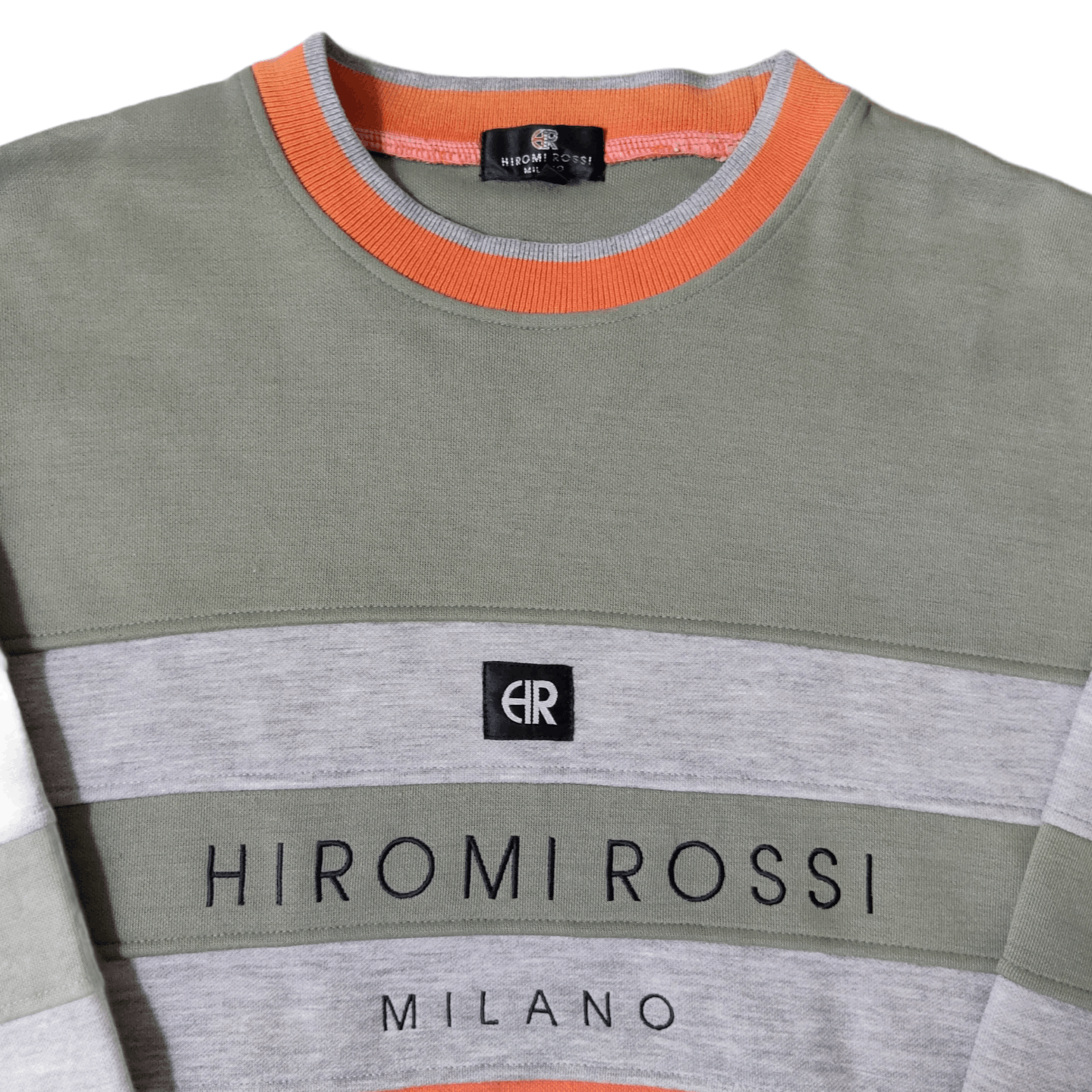 Japanese Brand Vintage Hiromi Rossi Milano Sweatshirt Embroidered Crewneck Size US M / EU 48-50 / 2 - 2 Thumbnail