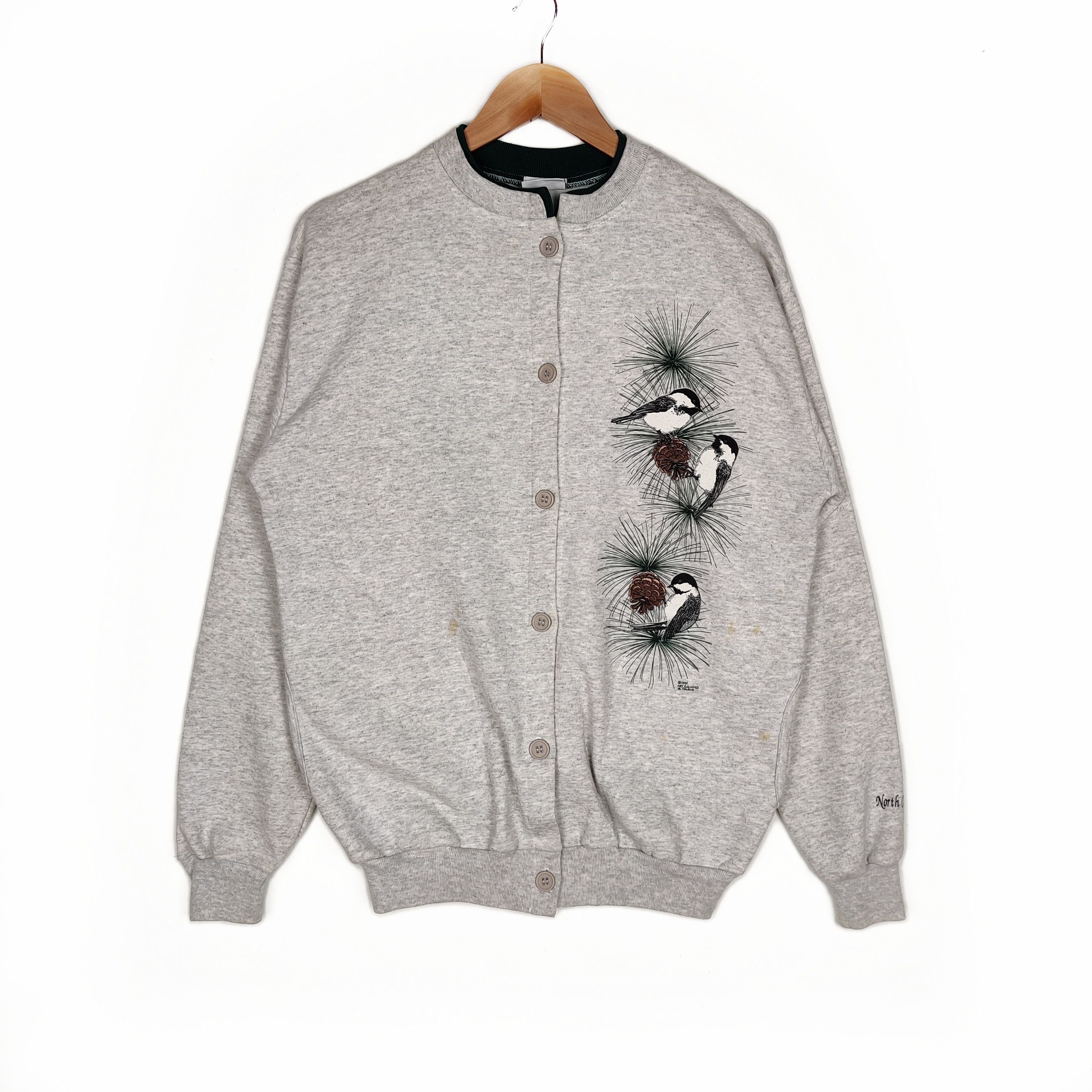 Vintage 1998 Art Unlimited Sweatshirt Button Up