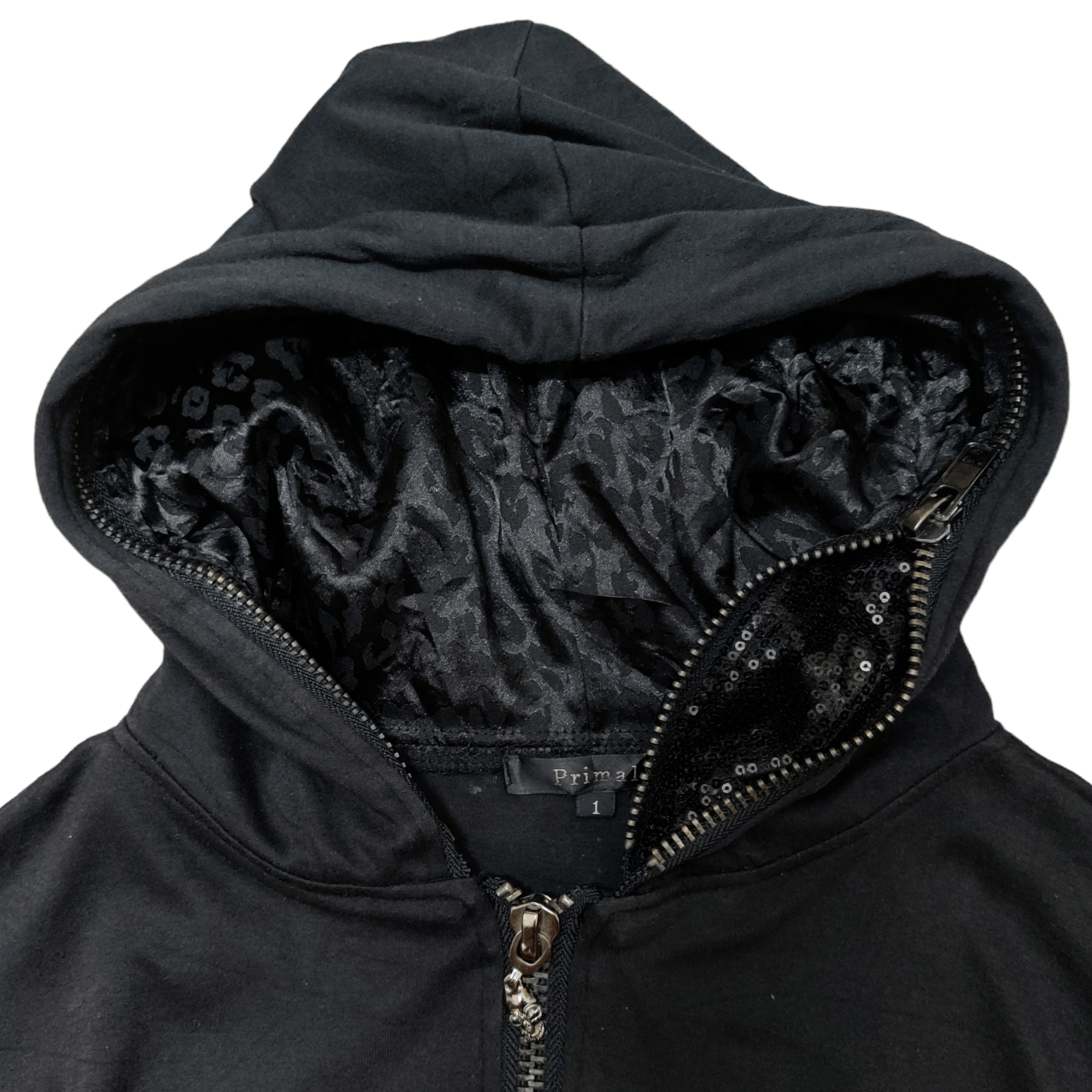 Seditionaries Japanese Brand Primal Skull Smoke Hoodie Size S / US 4 / IT 40 - 3 Thumbnail