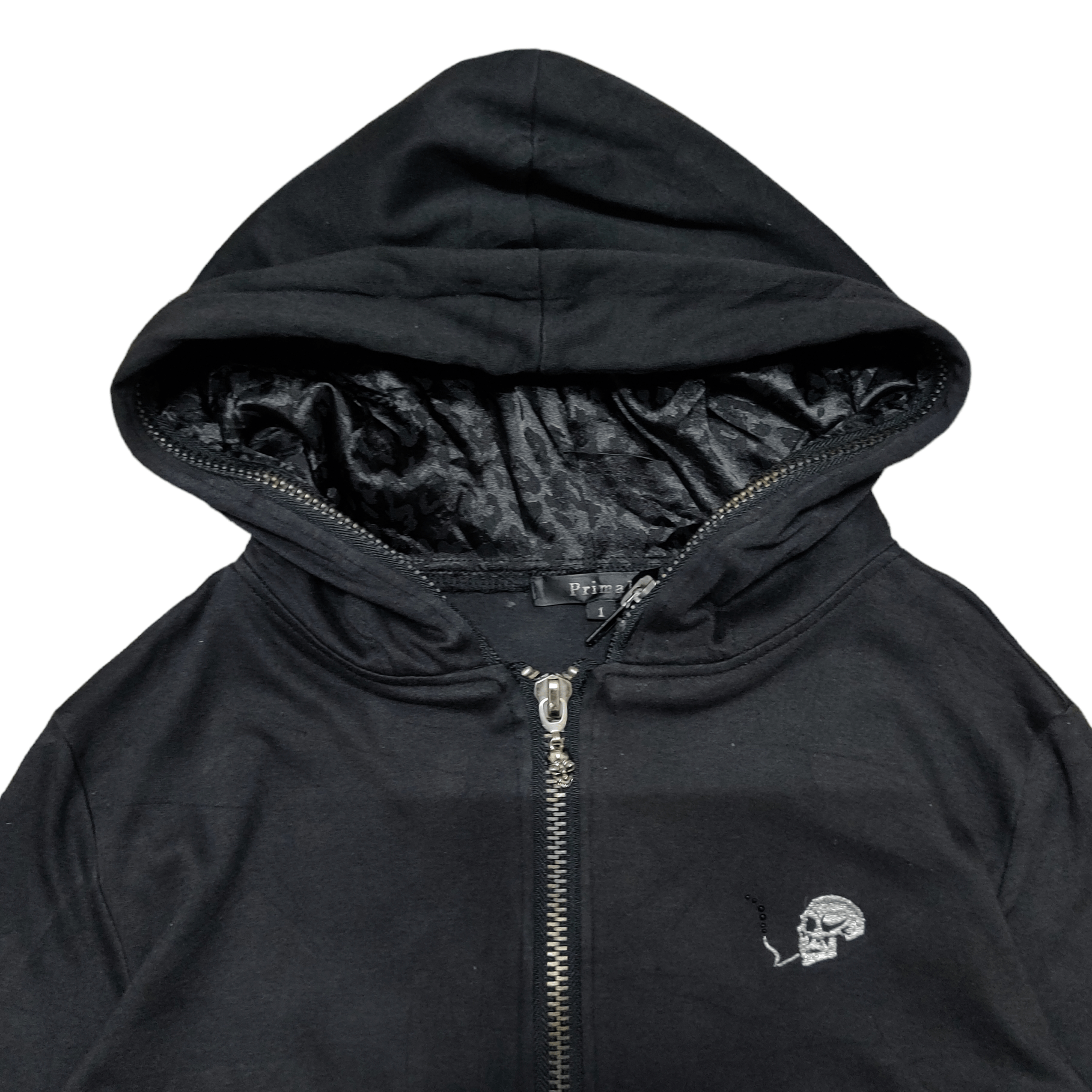 Seditionaries Japanese Brand Primal Skull Smoke Hoodie Size S / US 4 / IT 40 - 2 Thumbnail
