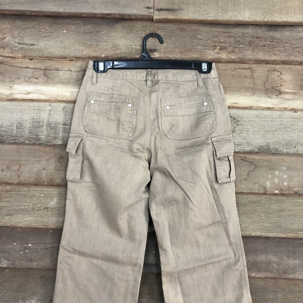 Japanese Brand size 24 A.I Collection Brown Multipocket Cargo Pants #3370 Size 24" / US 00 / IT 34 - 11 Thumbnail