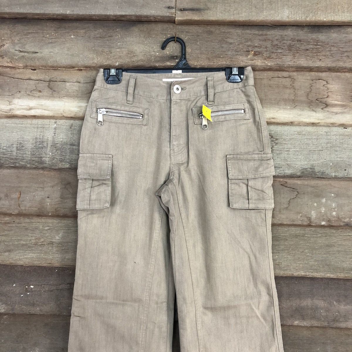 Japanese Brand size 24 A.I Collection Brown Multipocket Cargo Pants #3370 Size 24" / US 00 / IT 34 - 2 Thumbnail