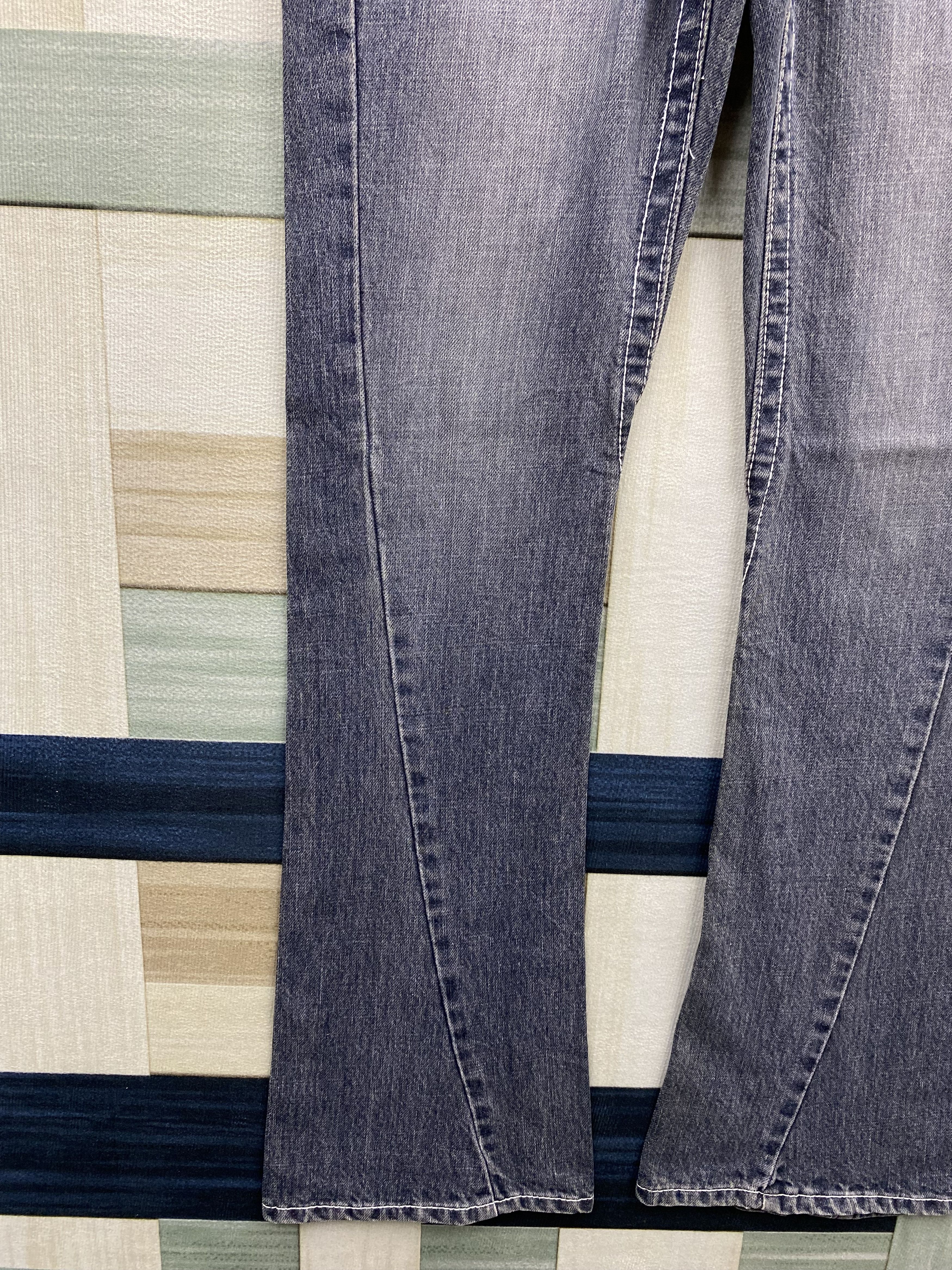 Japanese Brand Japanese Brand Magic Square Flare Denim Jean Size US 31 - 9 Thumbnail