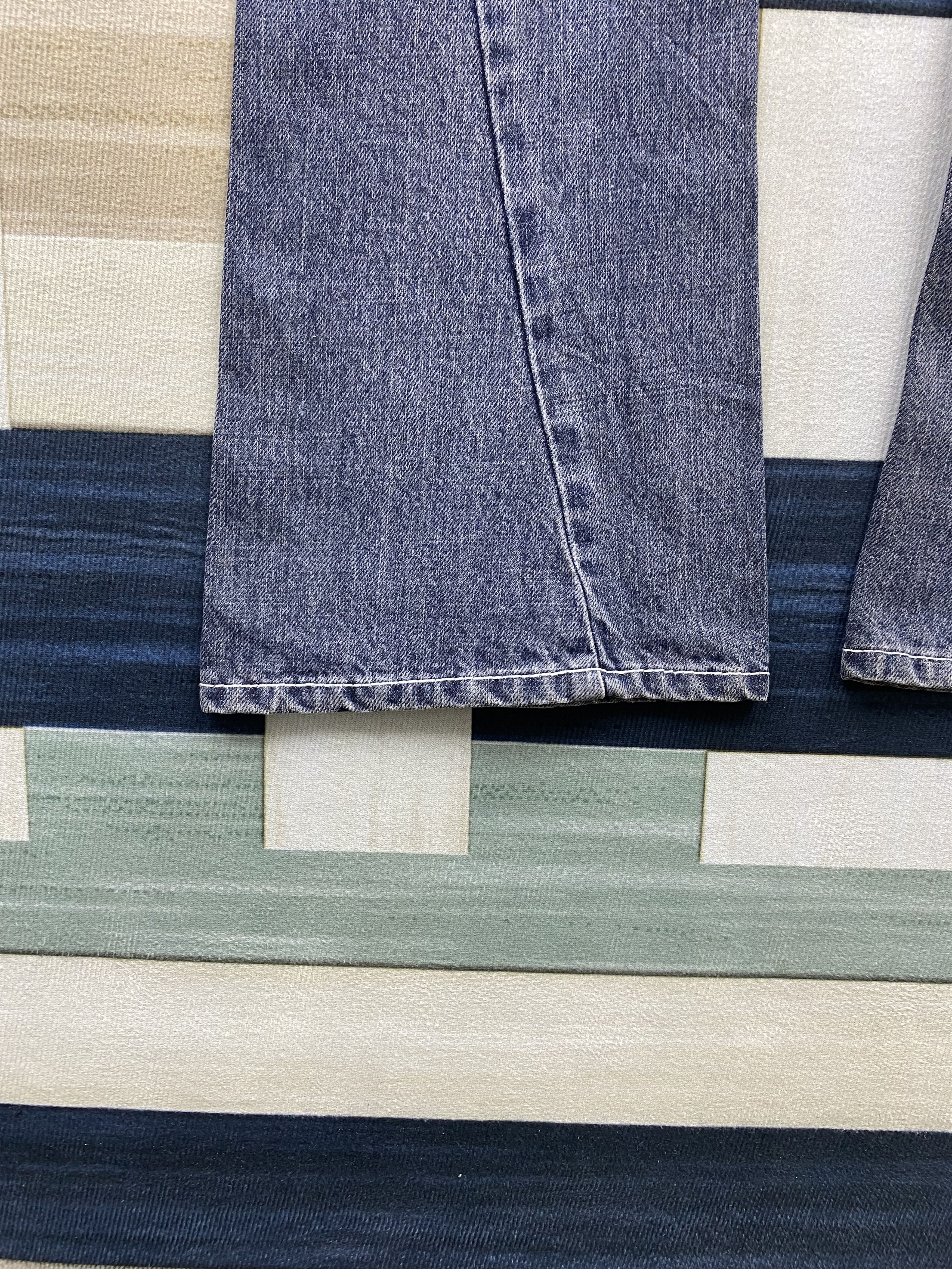 Japanese Brand Japanese Brand Magic Square Flare Denim Jean Size US 31 - 11 Thumbnail