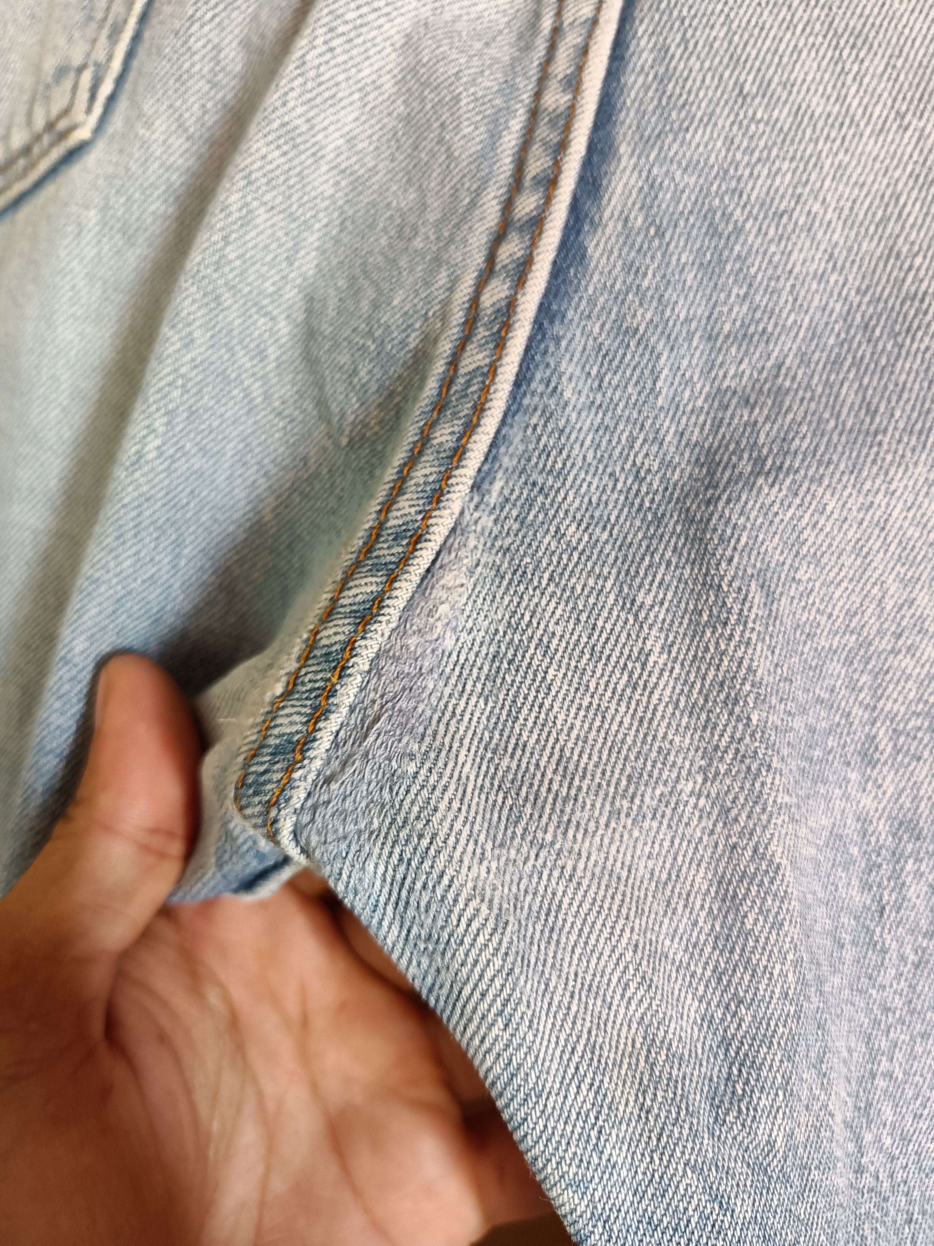 Levi's Offernow🔥Vintage Levis 501 Distressed Jeans Size US 34 / EU 50 - 10 Thumbnail