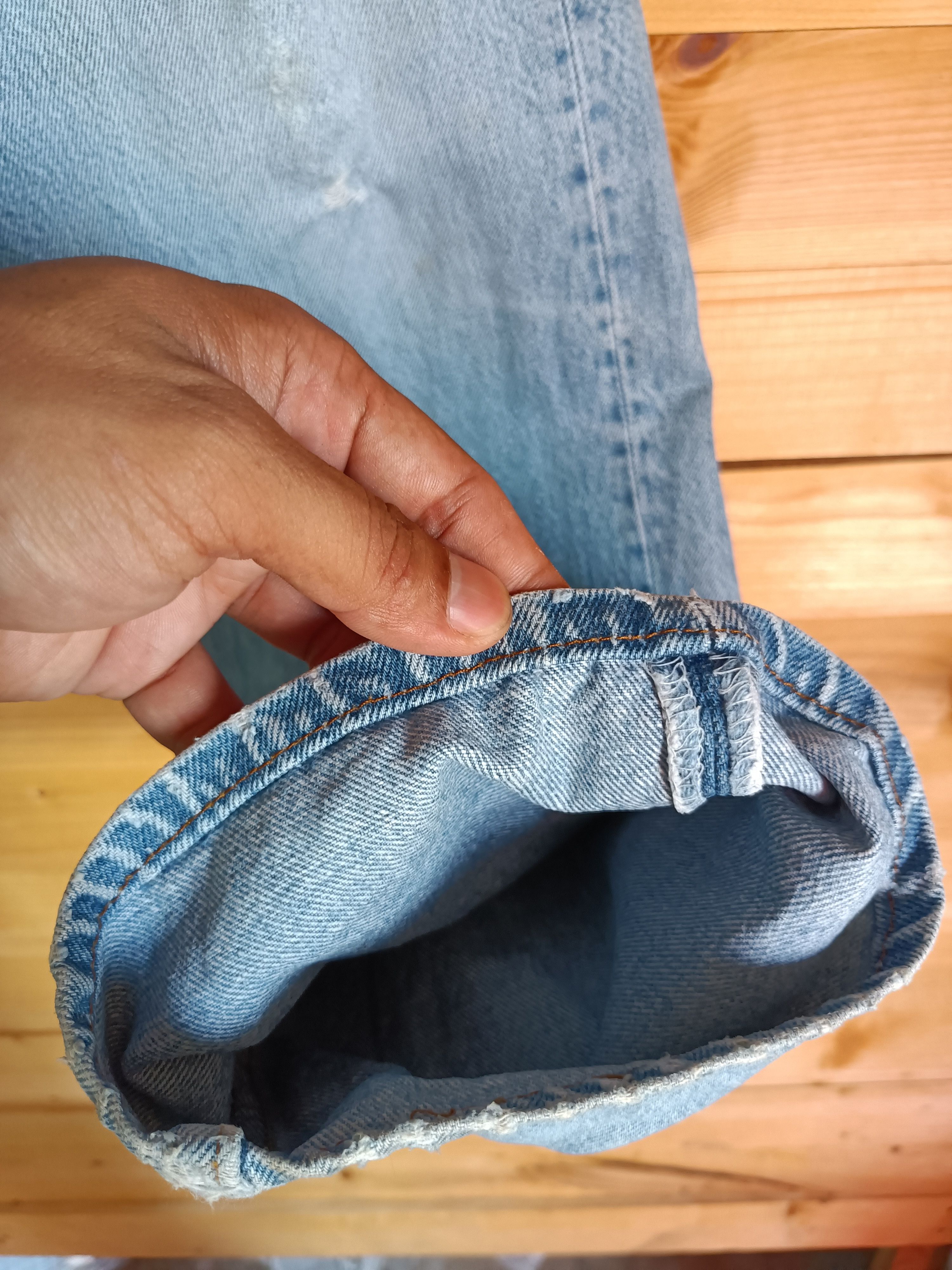 Levi's Offernow🔥Vintage Levis 501 Distressed Jeans Size US 34 / EU 50 - 21 Thumbnail