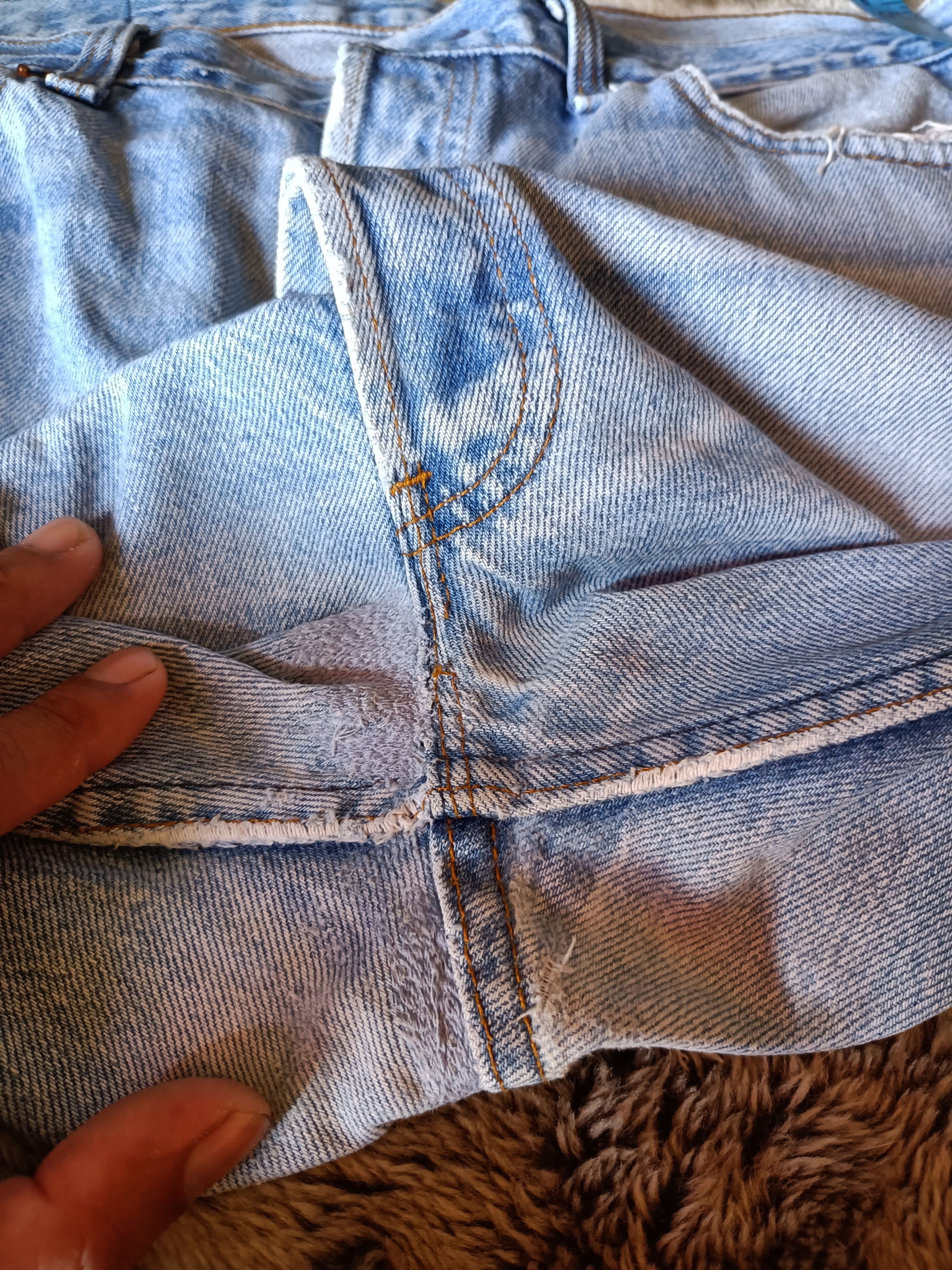 Levi's Offernow🔥Vintage Levis 501 Distressed Jeans Size US 34 / EU 50 - 12 Thumbnail